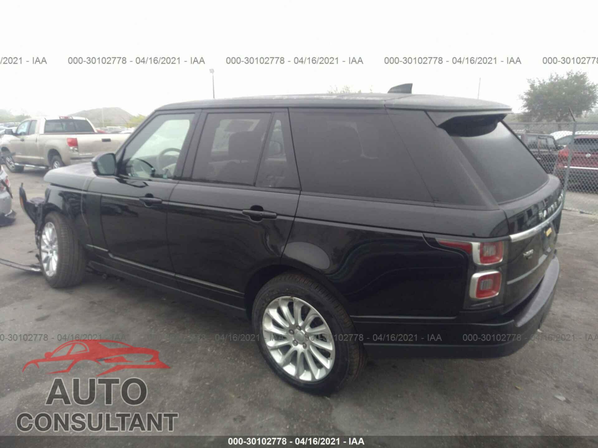 LAND ROVER RANGE ROVER 2020 - SALGS2RU2LA592048