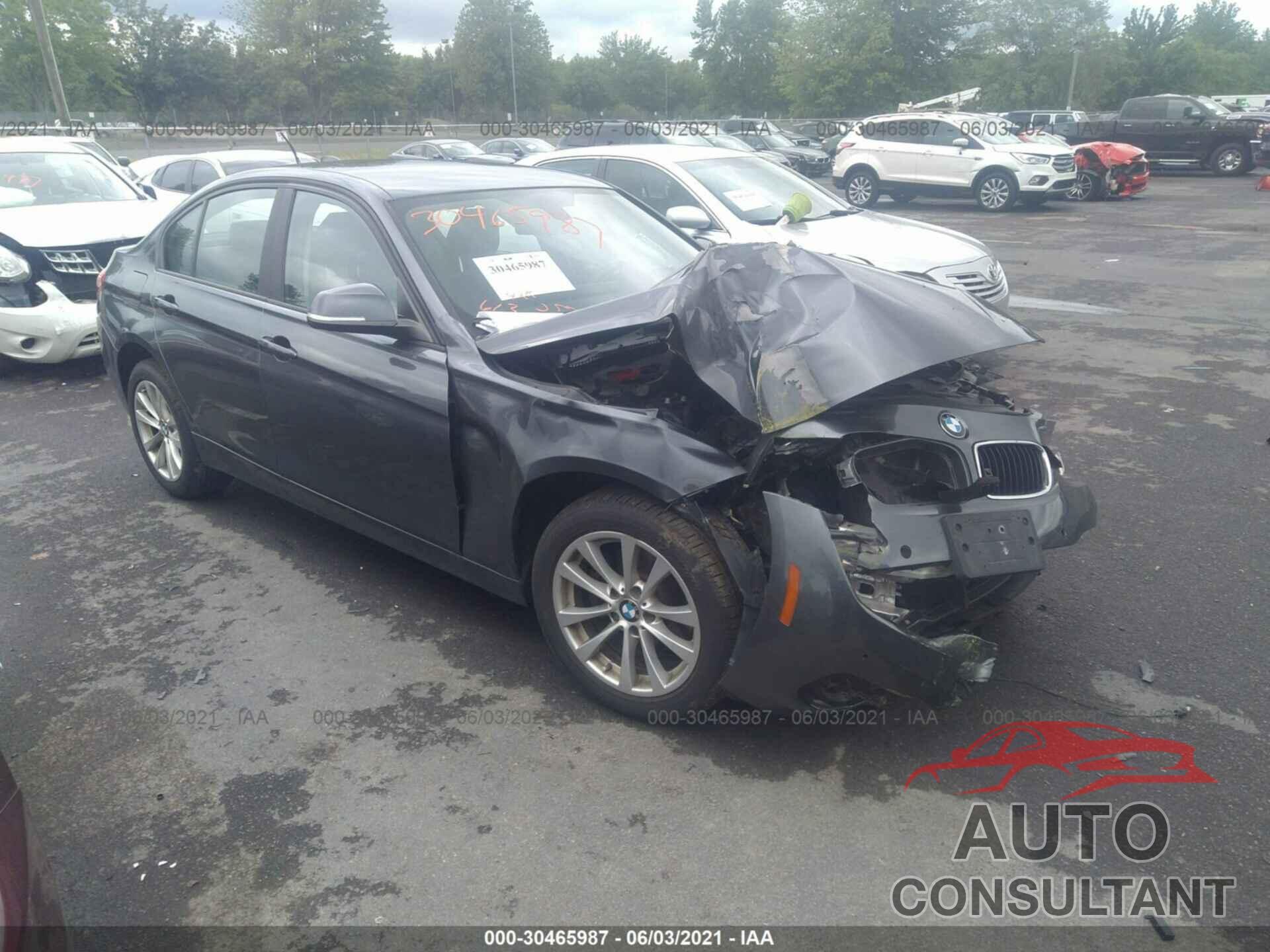 BMW 3 SERIES 2016 - WBA8E5G58GNU20702