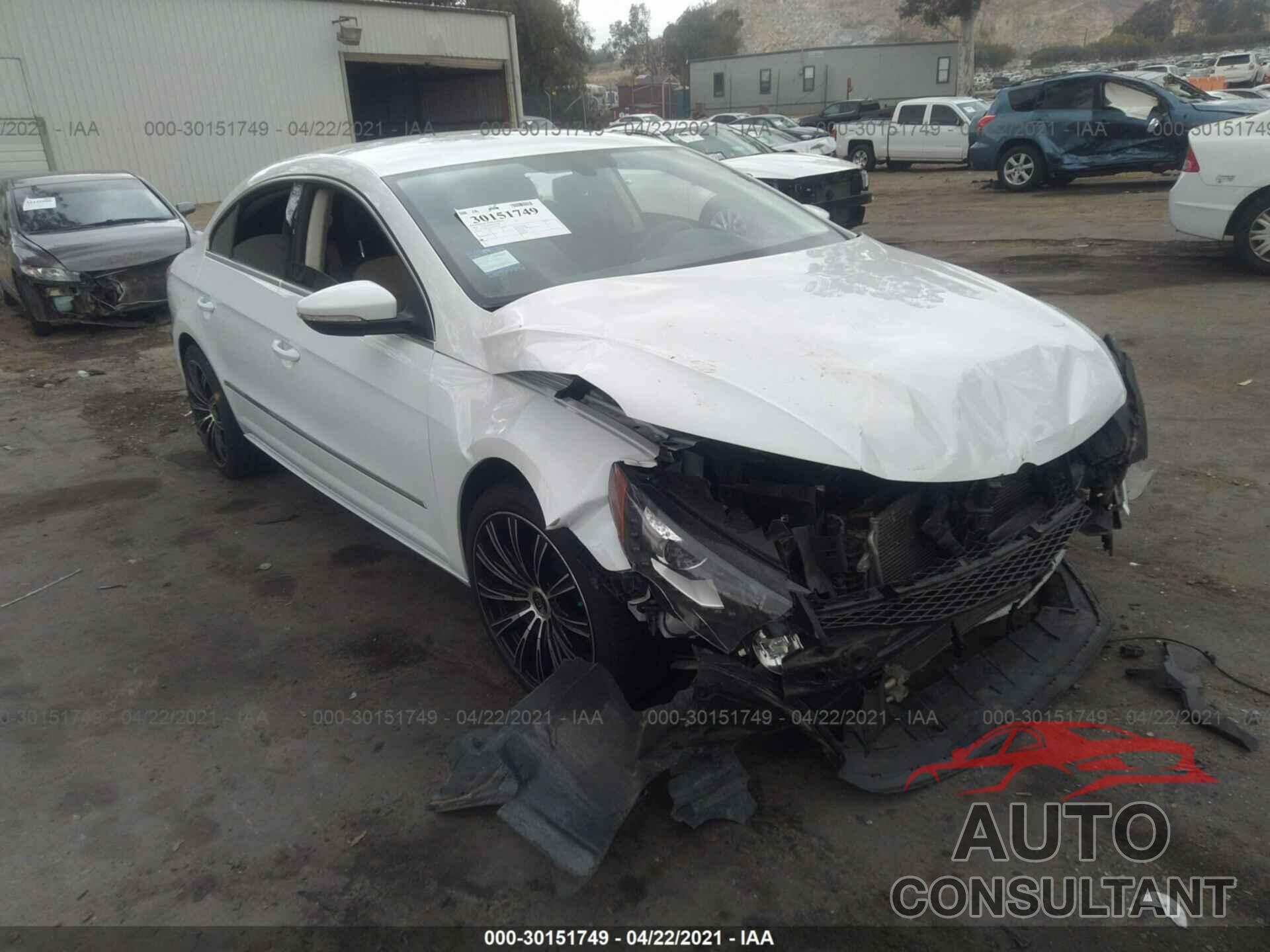 VOLKSWAGEN CC 2016 - WVWBP7AN7GE505375