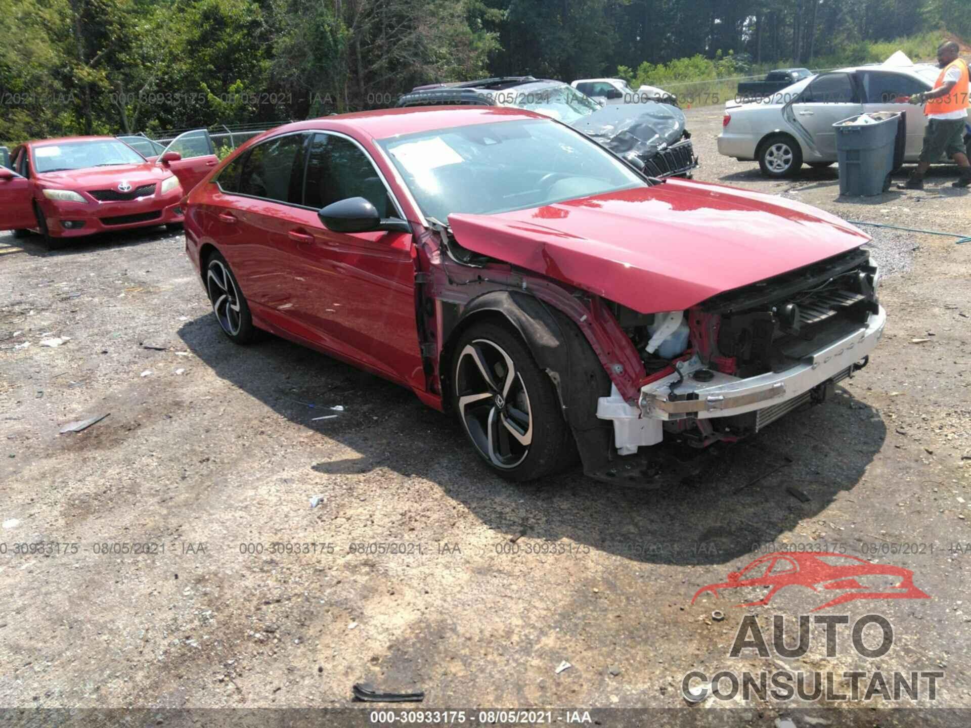 HONDA ACCORD SEDAN 2021 - 1HGCV1F31MA011113