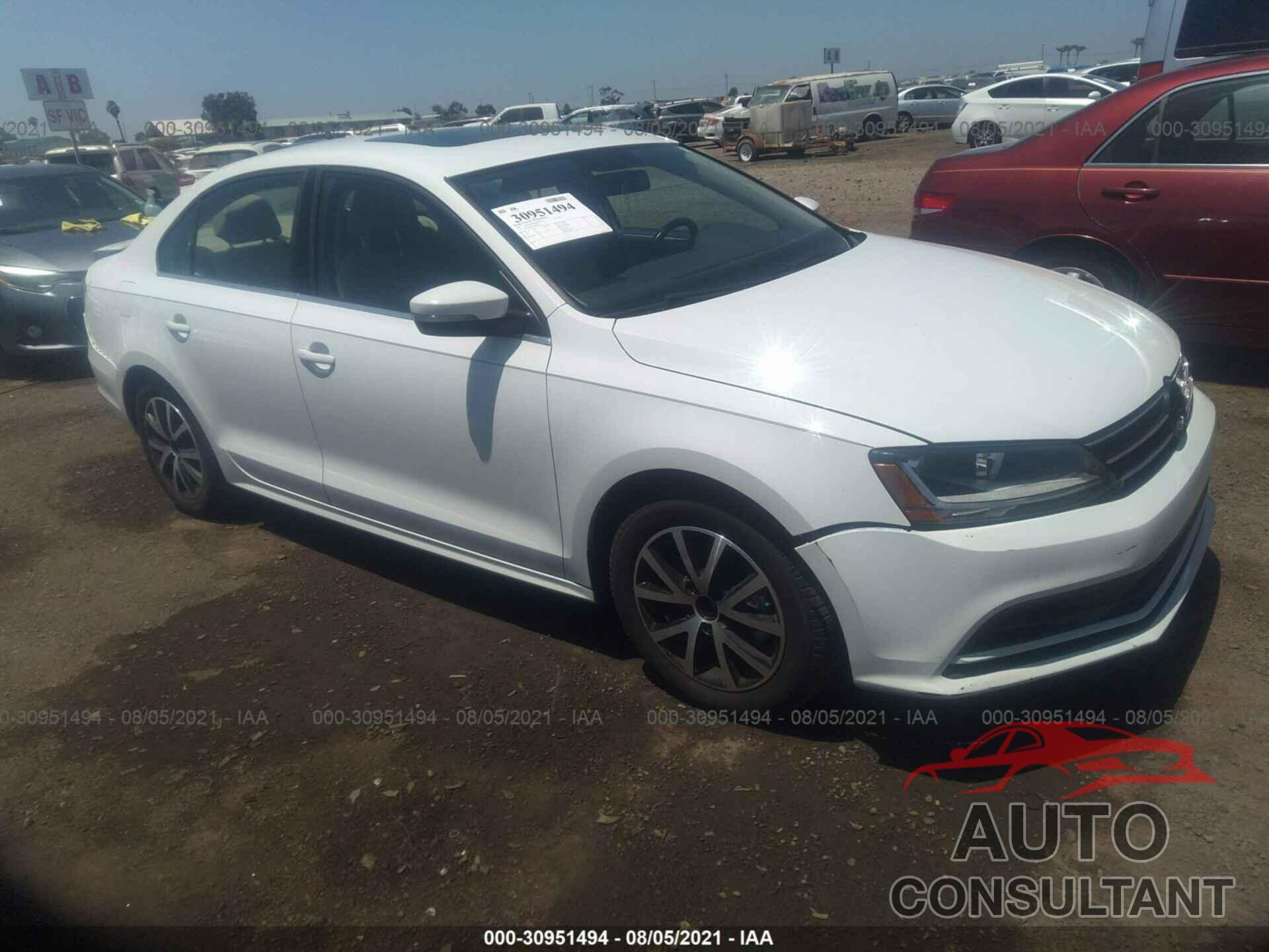VOLKSWAGEN JETTA 2017 - 3VWDB7AJ2HM375132
