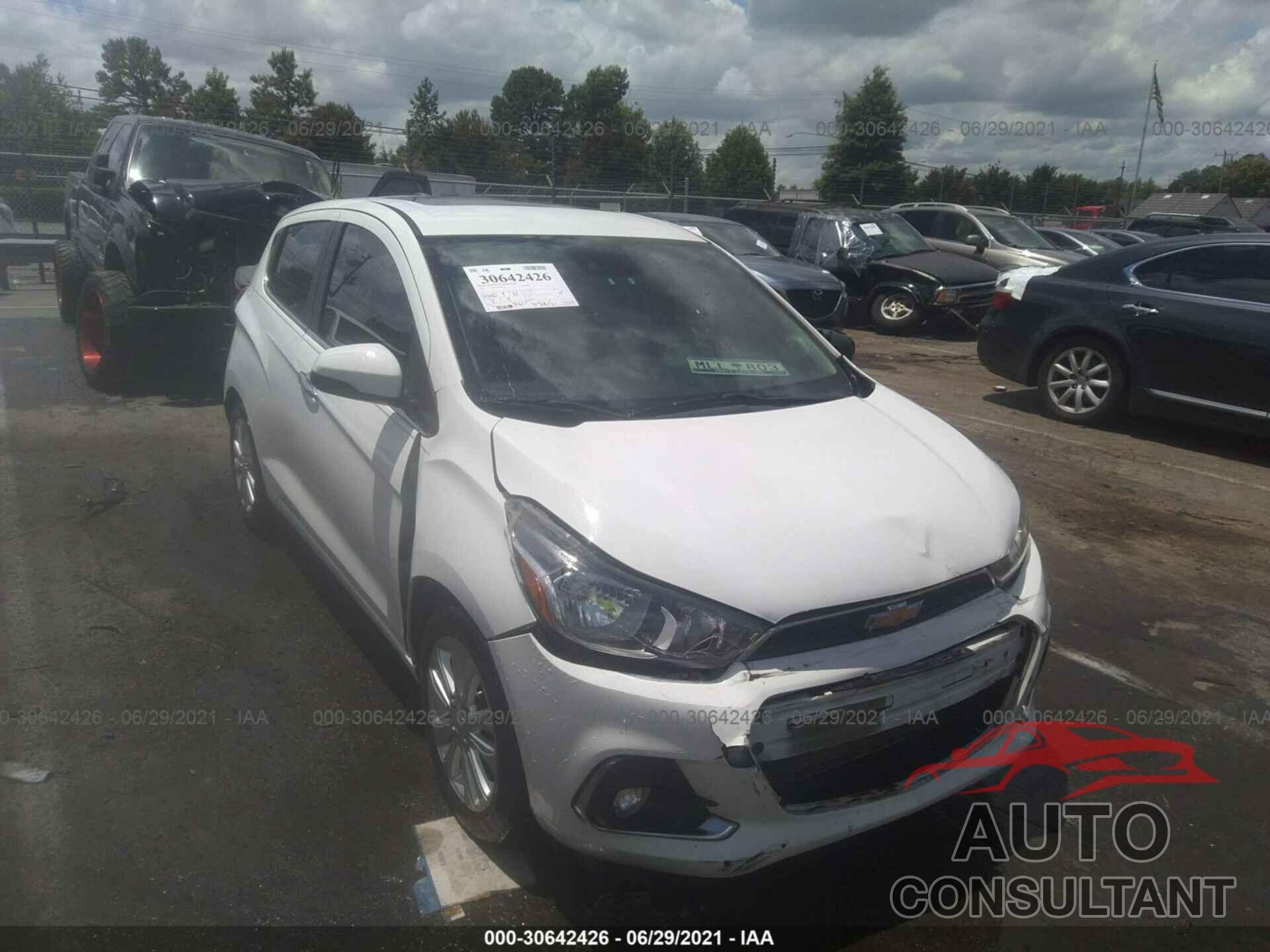CHEVROLET SPARK 2016 - KL8CF6SA7GC612475