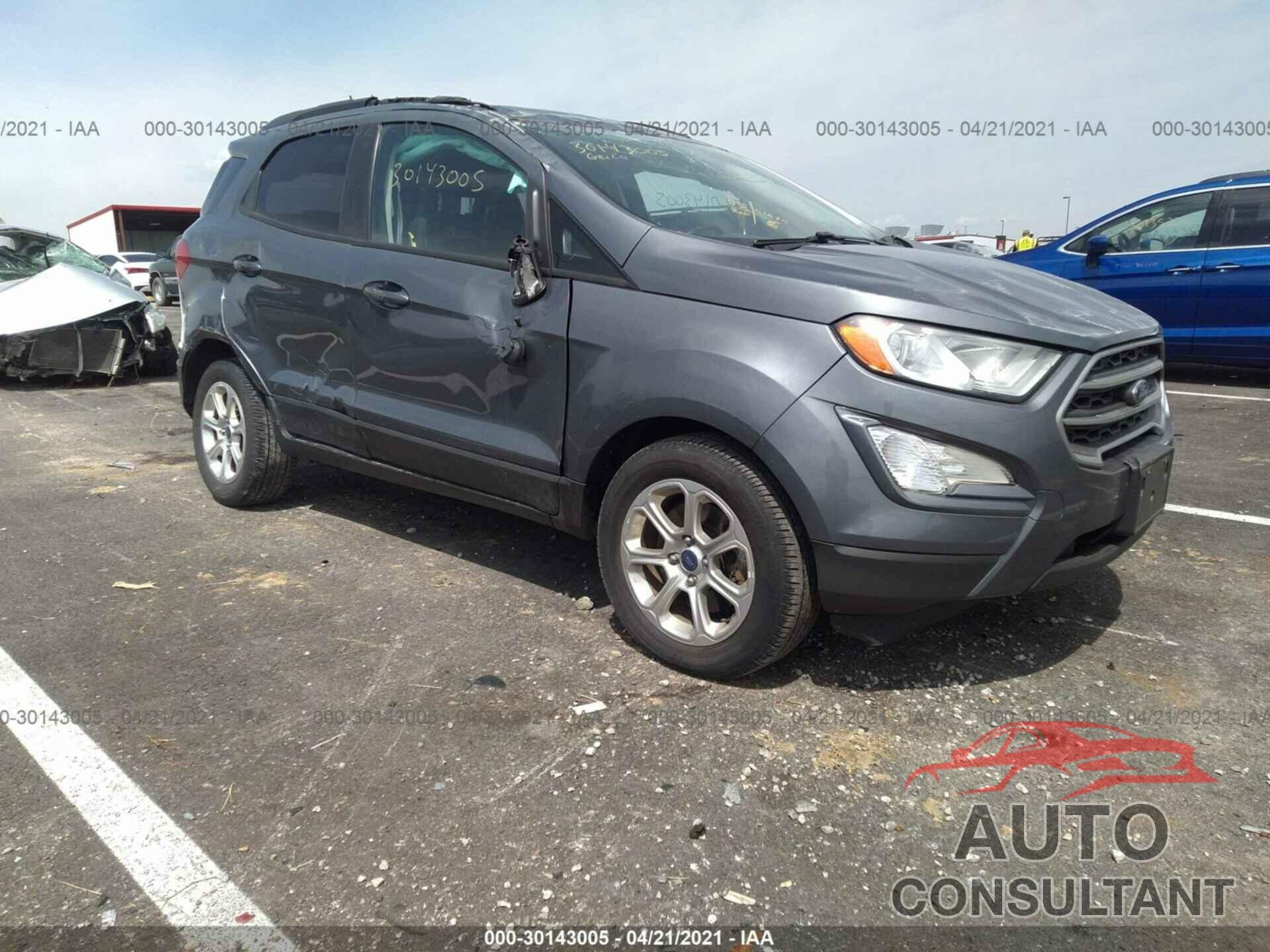 FORD ECOSPORT 2018 - MAJ3P1TE5JC198506