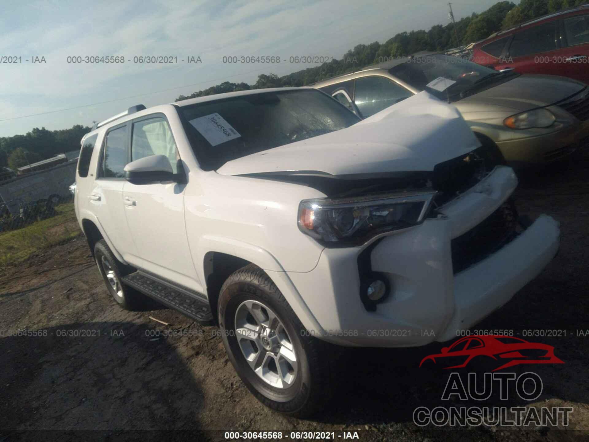 TOYOTA 4RUNNER 2019 - JTEBU5JR6K5668278