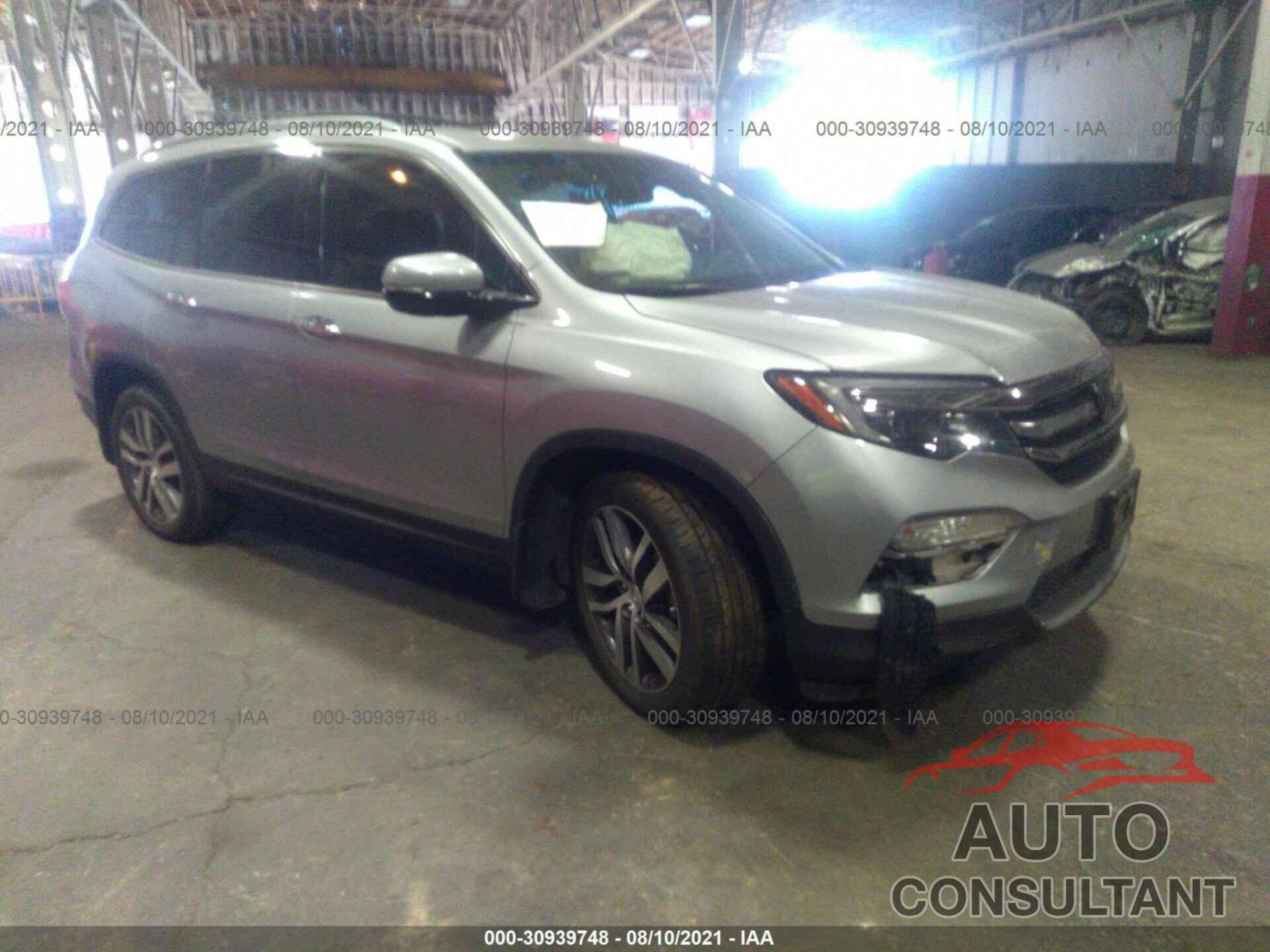 HONDA PILOT 2017 - 5FNYF6H02HB001821