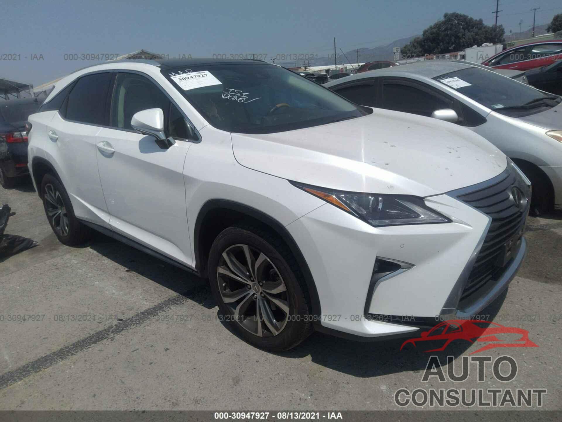 LEXUS RX 350 2016 - 2T2ZZMCA6GC025070