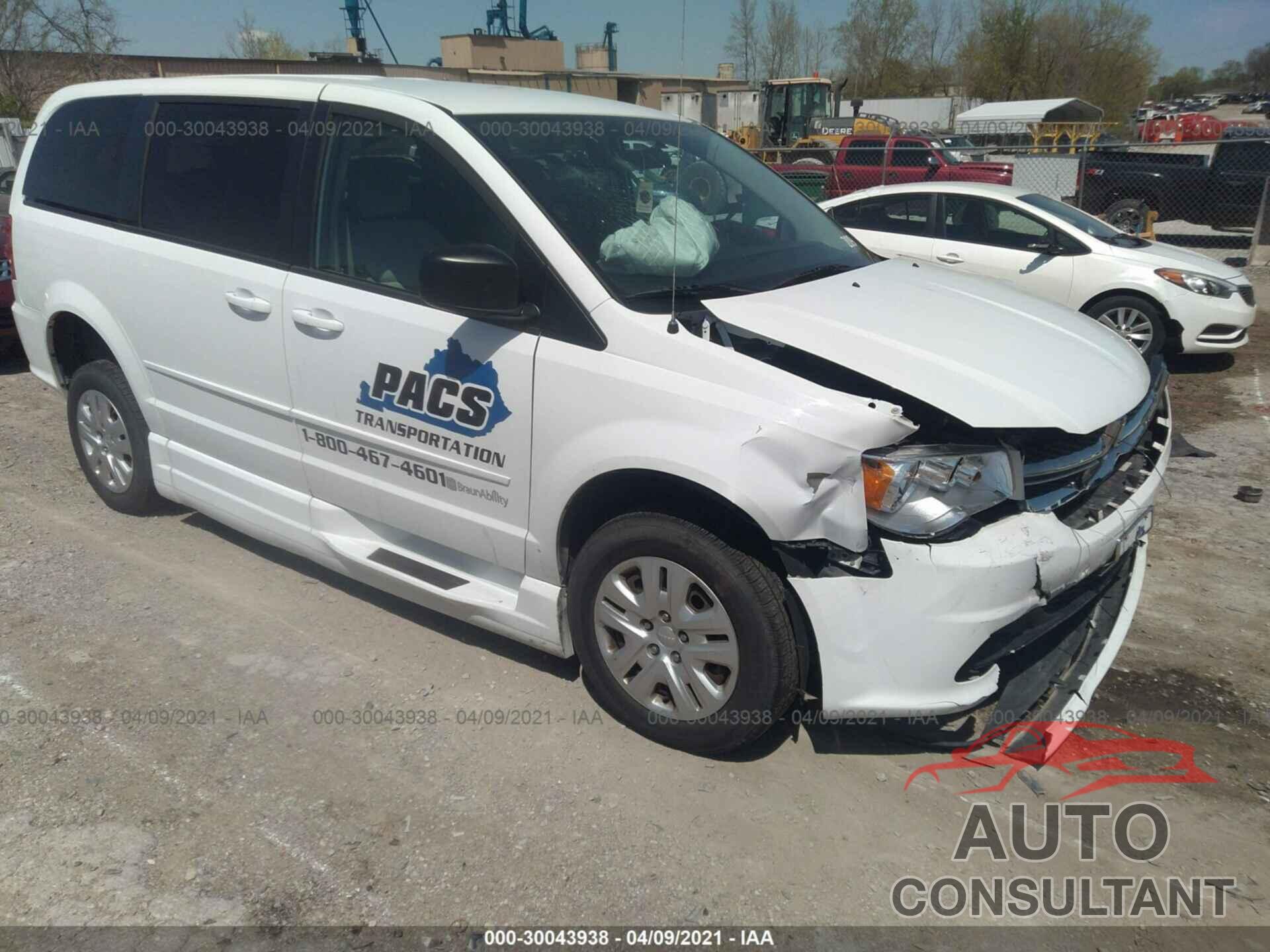 DODGE GRAND CARAVAN 2017 - 2C7WDGBG4HR562862