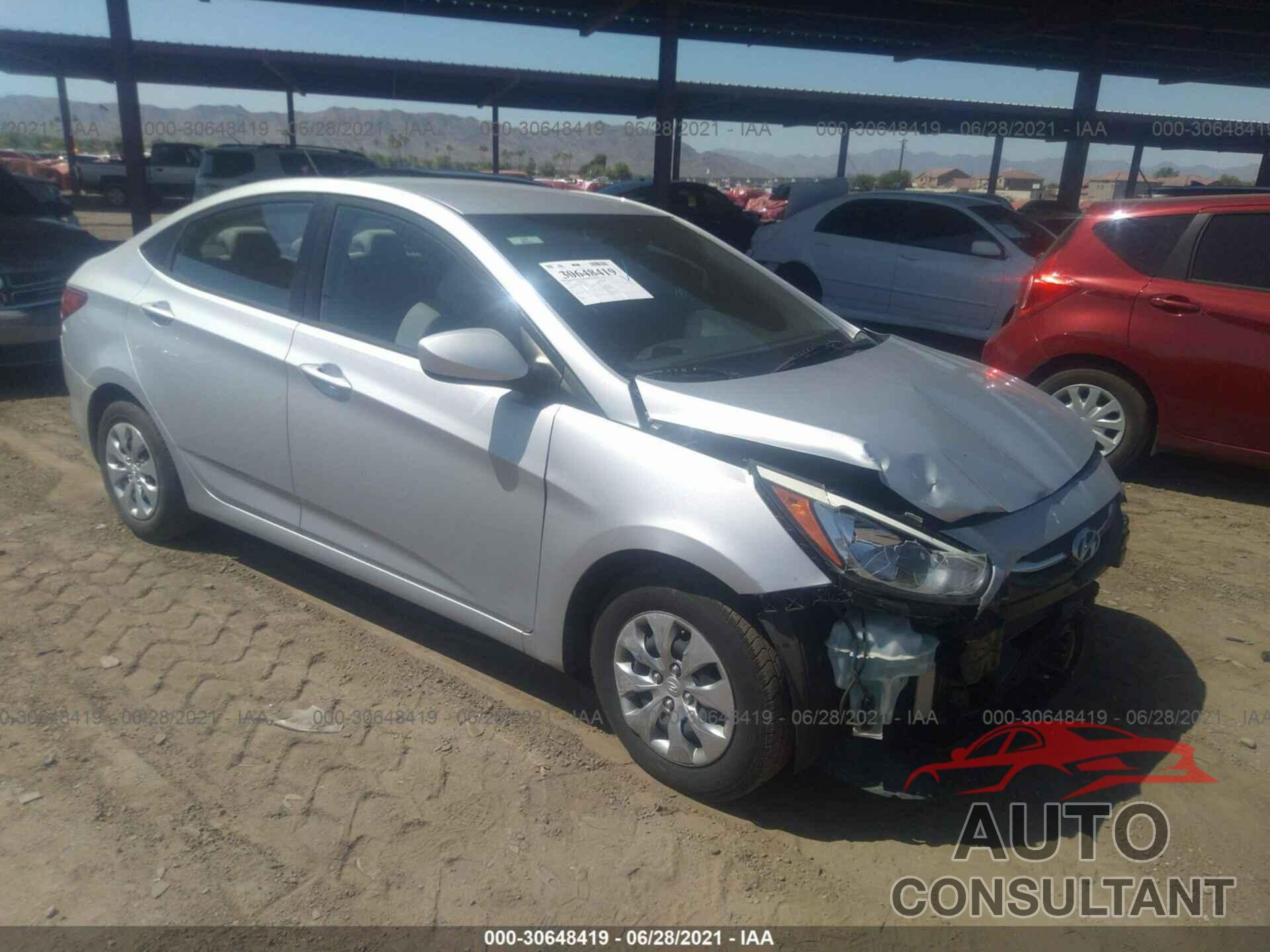 HYUNDAI ACCENT 2016 - KMHCT4AE8GU071287