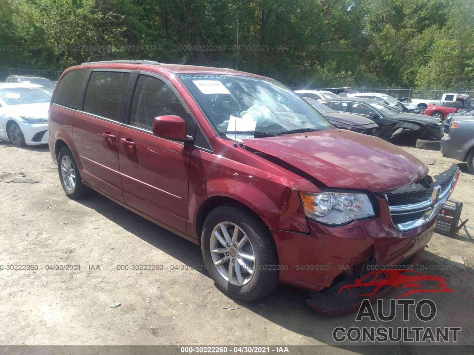 DODGE GRAND CARAVAN 2016 - 2C4RDGCG7GR258268