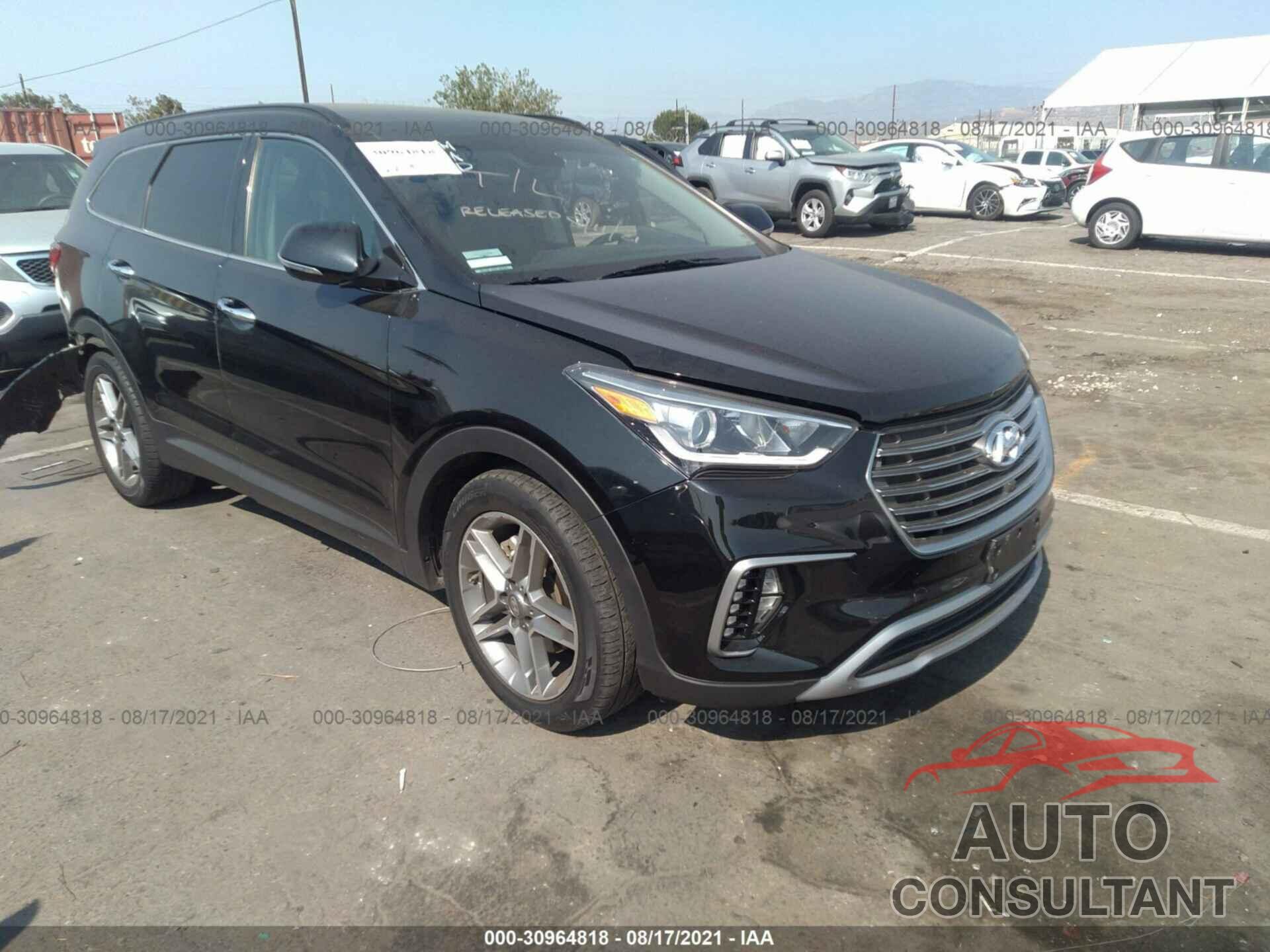 HYUNDAI SANTA FE 2018 - KM8SR4HF4JU275973
