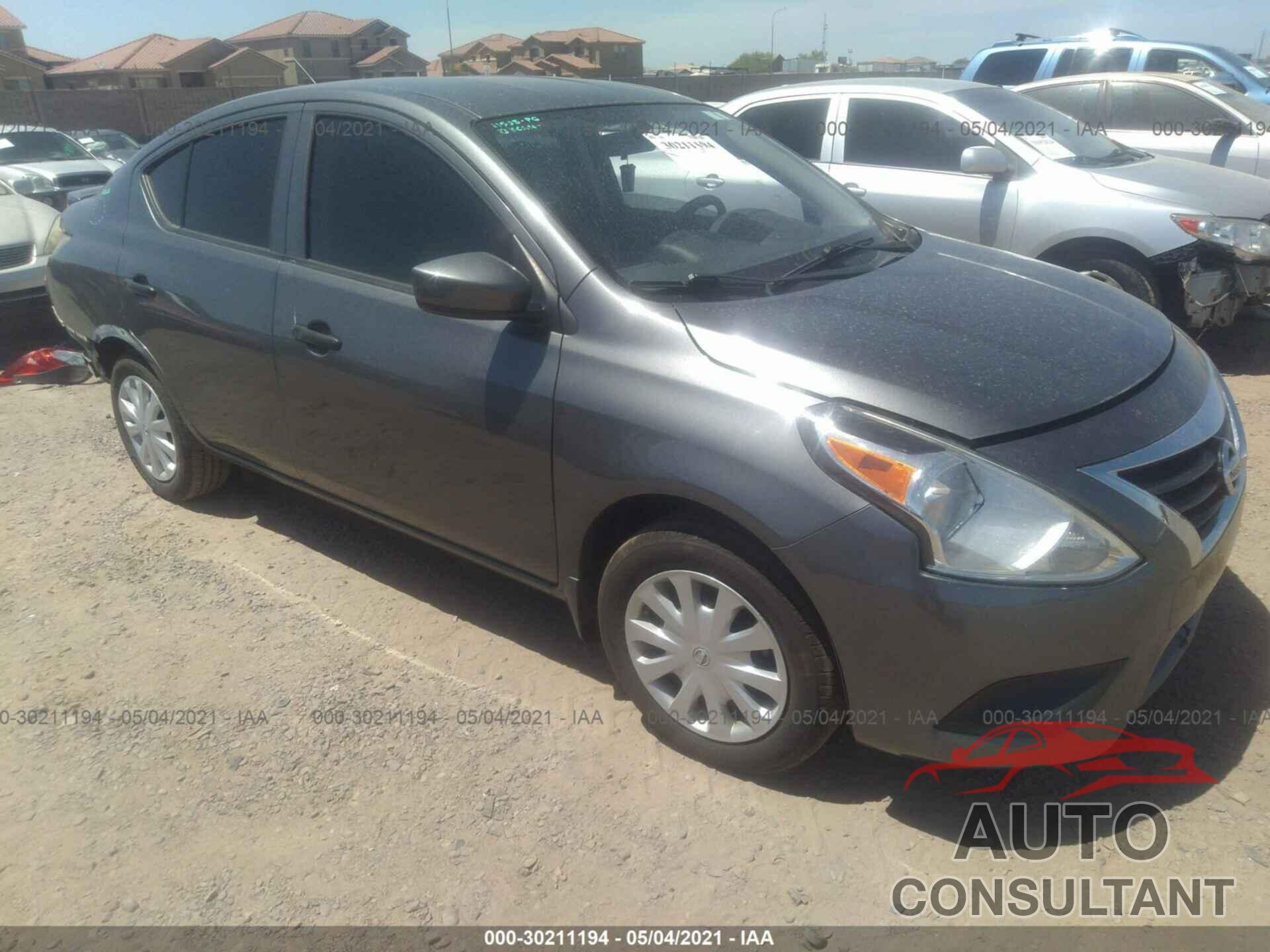 NISSAN VERSA 2016 - 3N1CN7APXGL911729