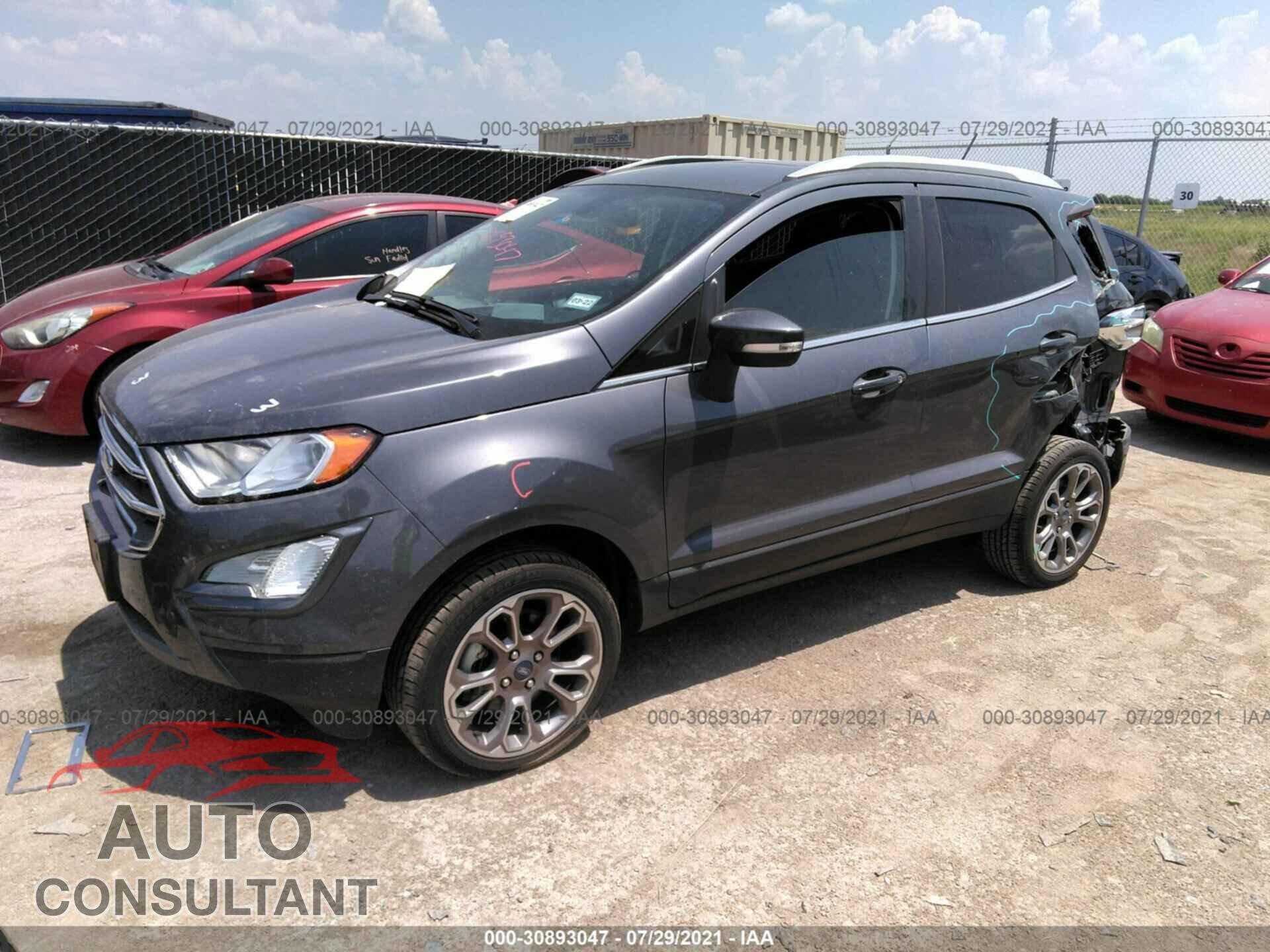 FORD ECOSPORT 2019 - MAJ6S3KL6KC294282