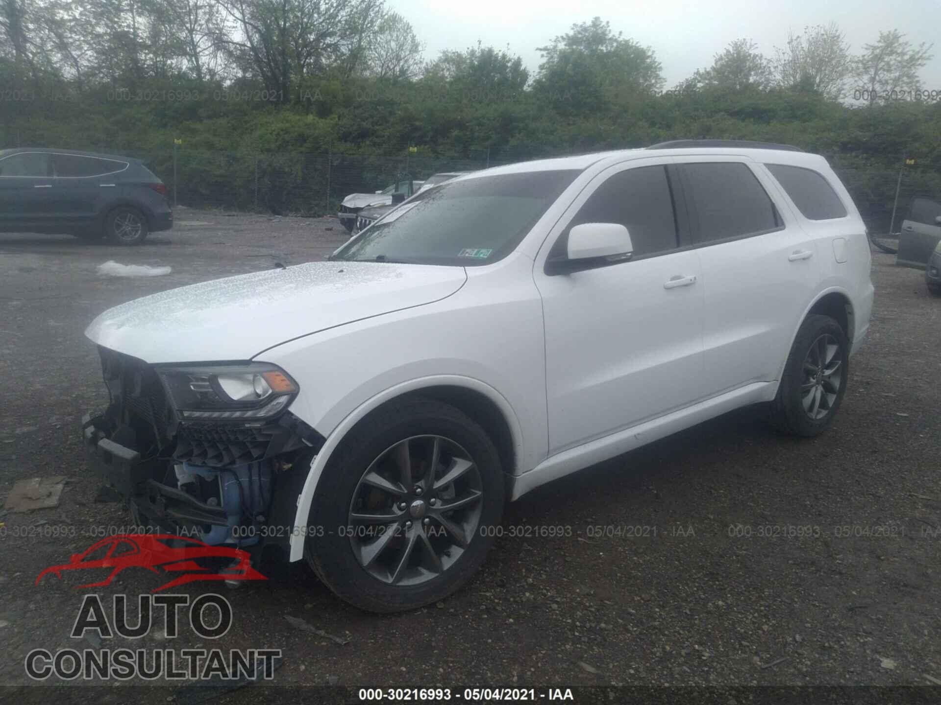 DODGE DURANGO 2017 - 1C4RDJDGXHC848325