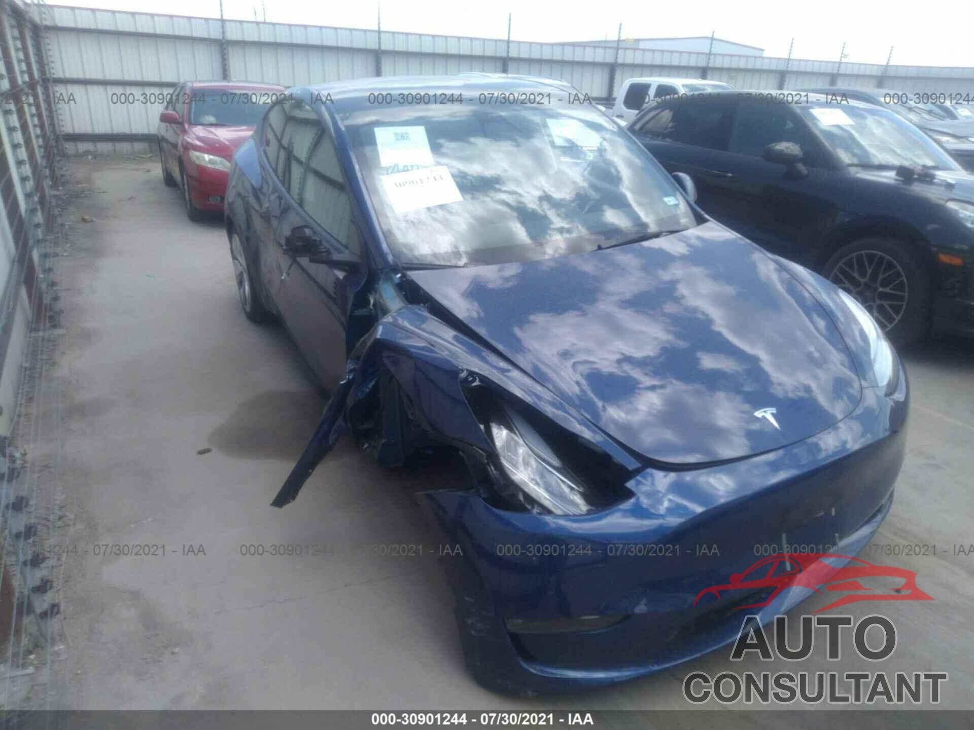 TESLA MODEL Y 2021 - 5YJYGDEE7MF204702