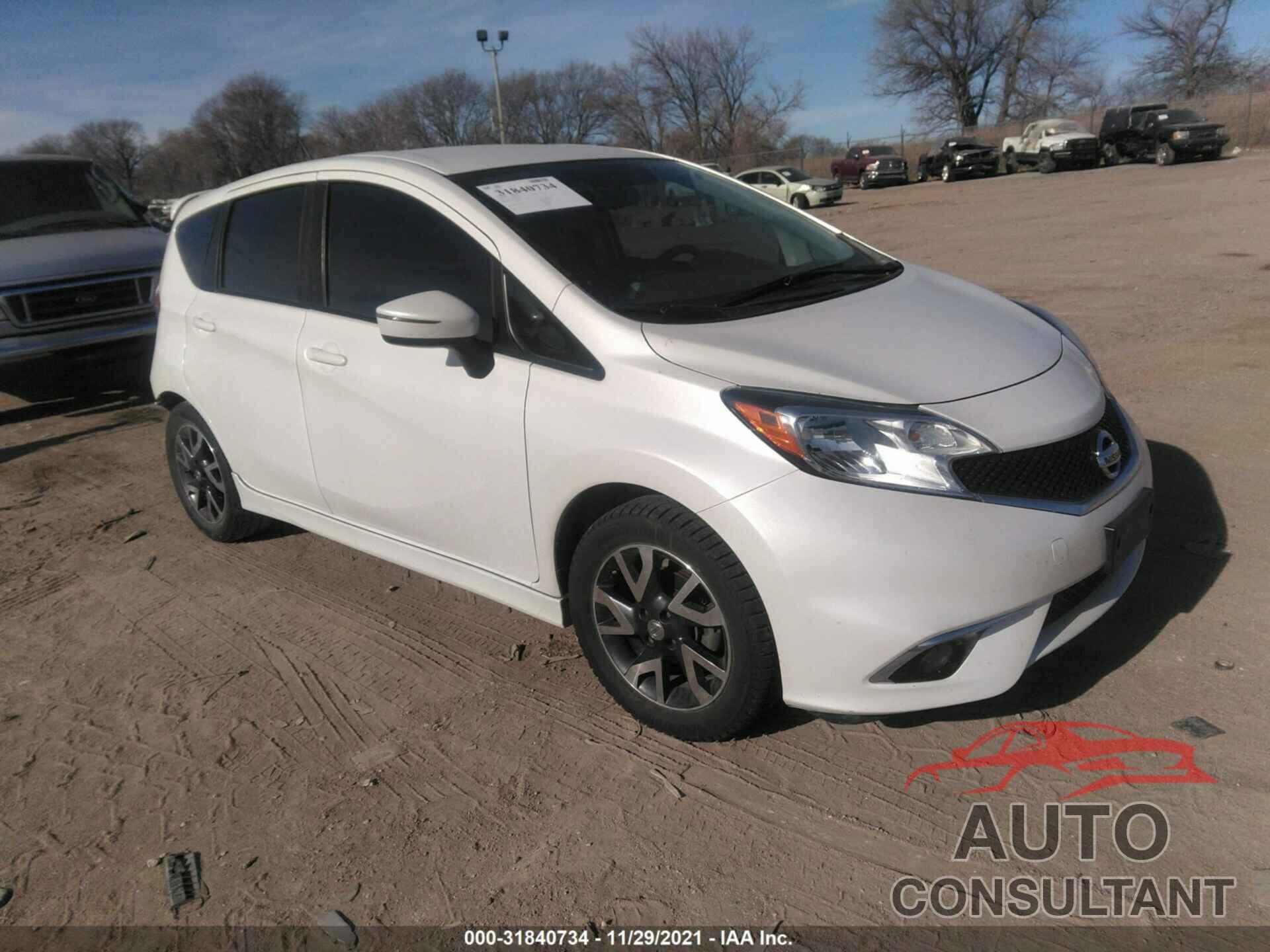 NISSAN VERSA NOTE 2016 - 3N1CE2CP2GL395480