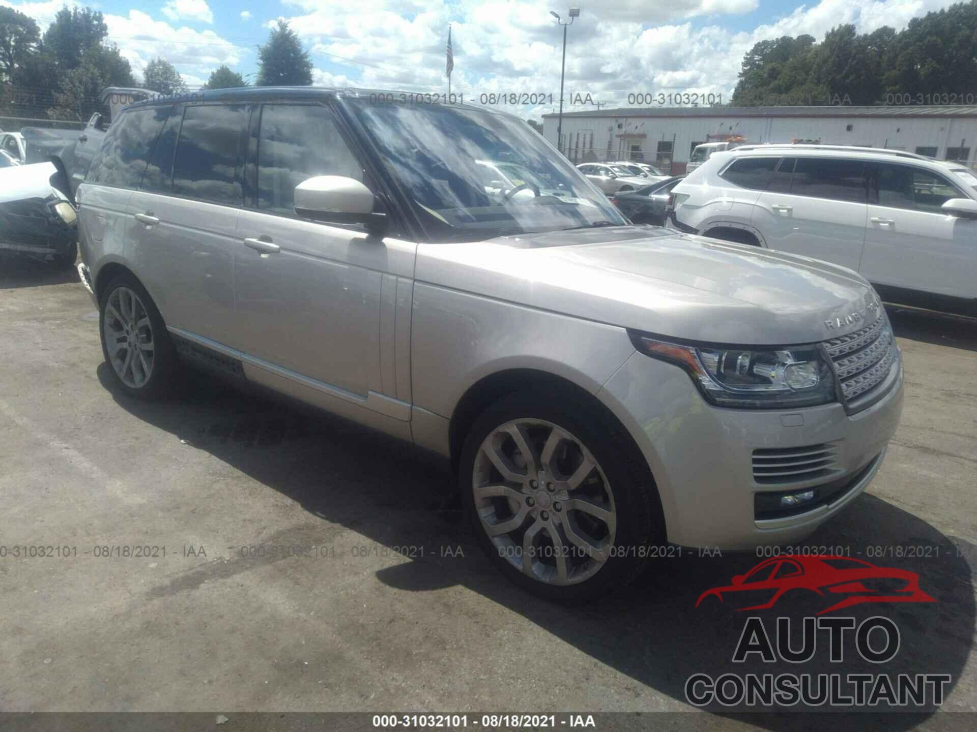 LAND ROVER RANGE ROVER 2016 - SALGS2PF7GA313798