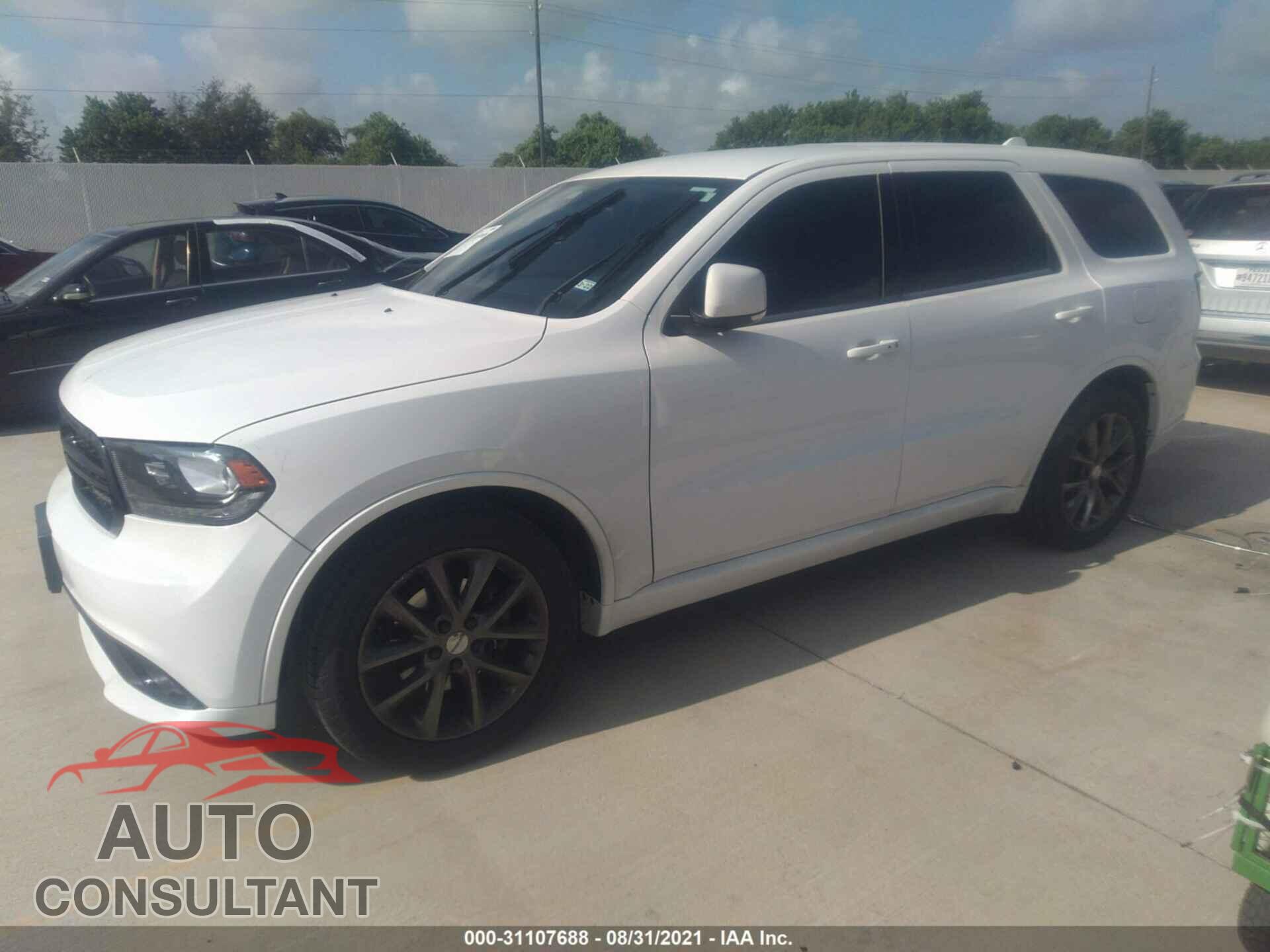 DODGE DURANGO 2017 - 1C4RDHDGXHC798549