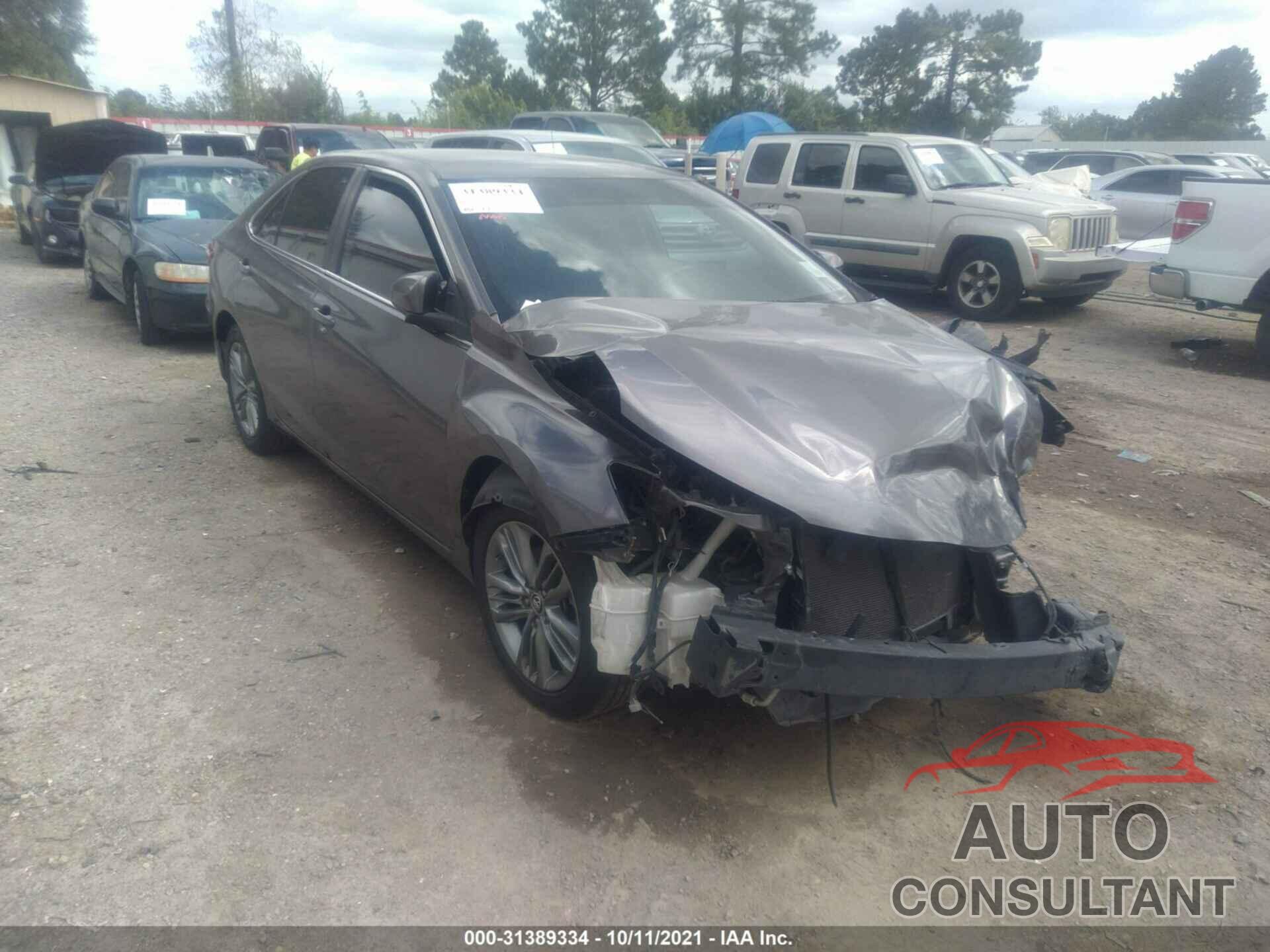 TOYOTA CAMRY 2016 - 4T1BF1FK9GU558658