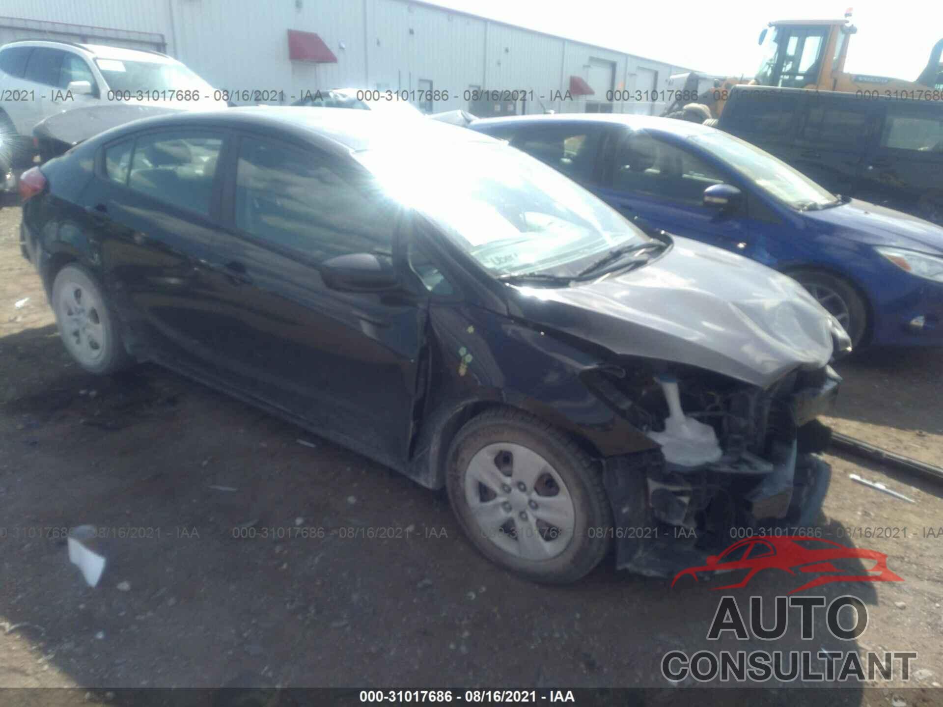 KIA FORTE 2016 - KNAFK4A65G5532966