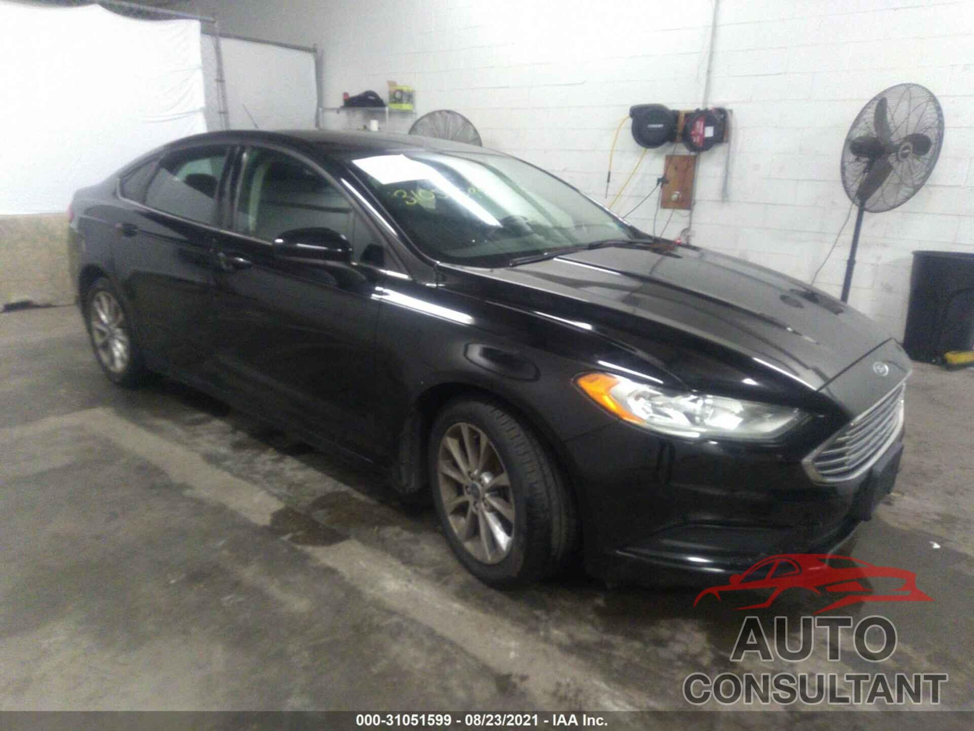 FORD FUSION 2017 - 3FA6P0H7XHR106822
