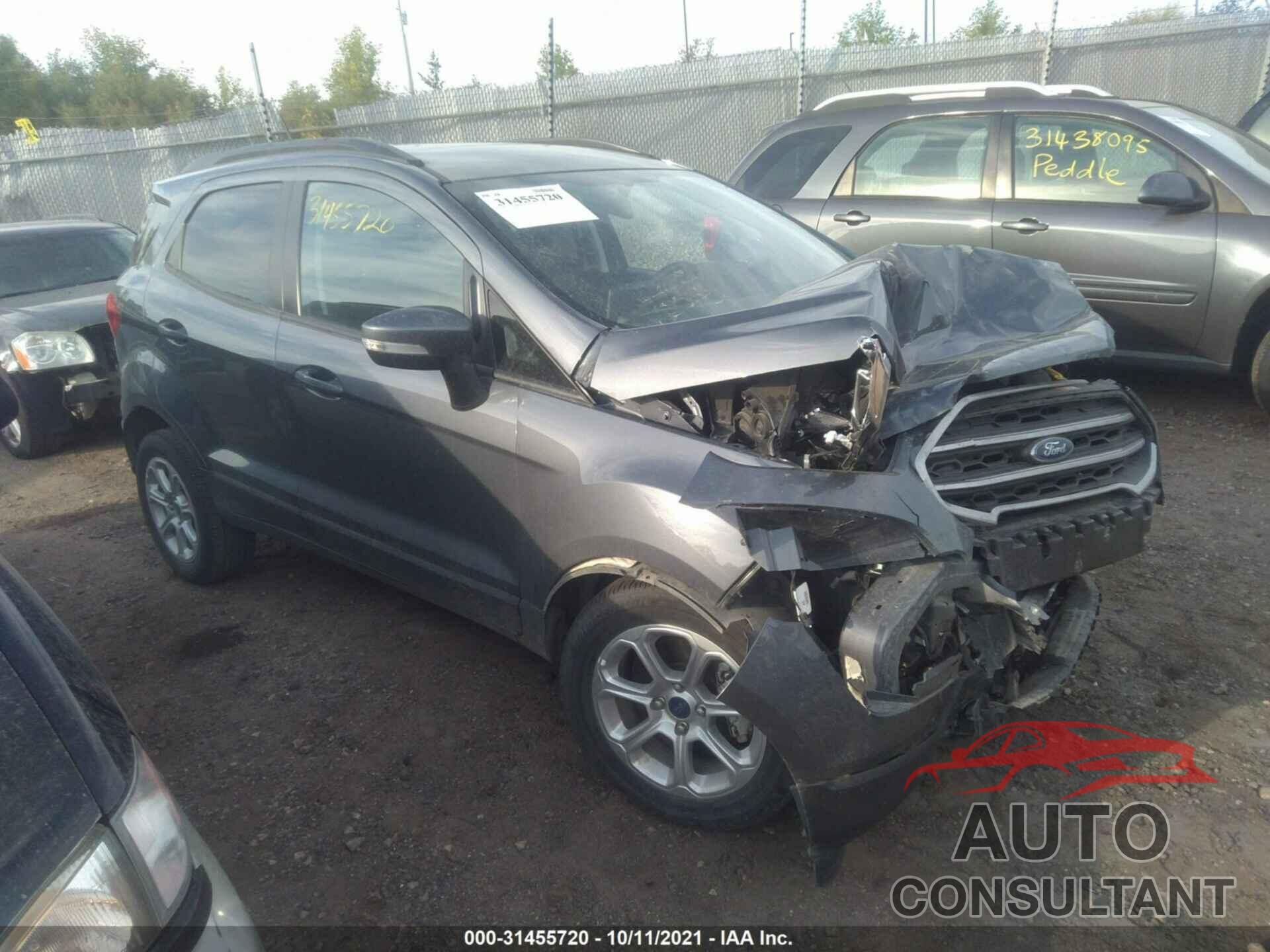 FORD ECOSPORT 2019 - MAJ3S2GE5KC307918