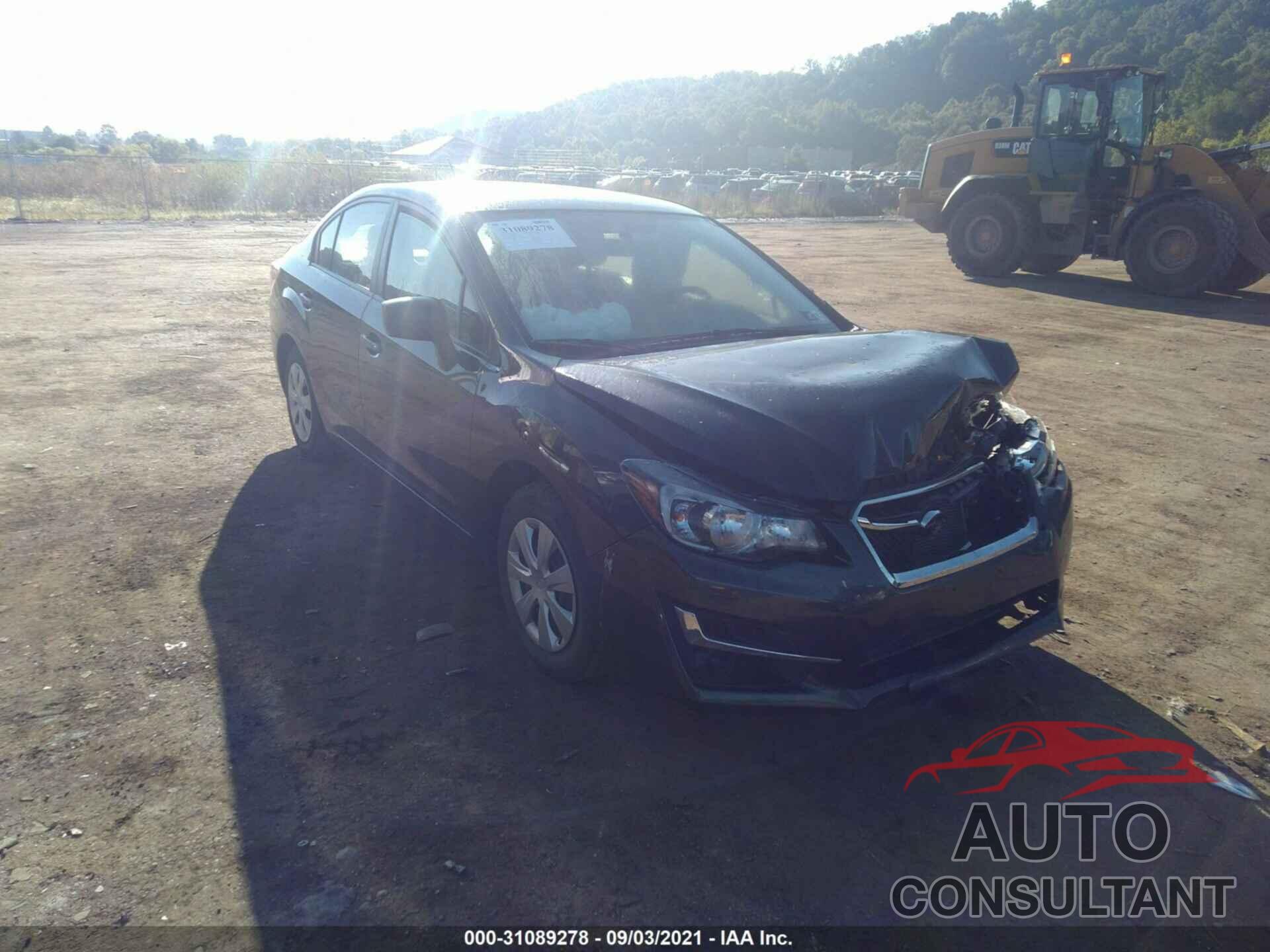 SUBARU IMPREZA SEDAN 2016 - JF1GJAA68GH021071