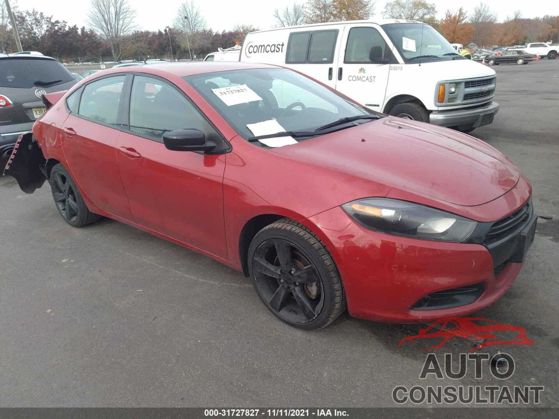 DODGE DART 2016 - 1C3CDFBB1GD701365