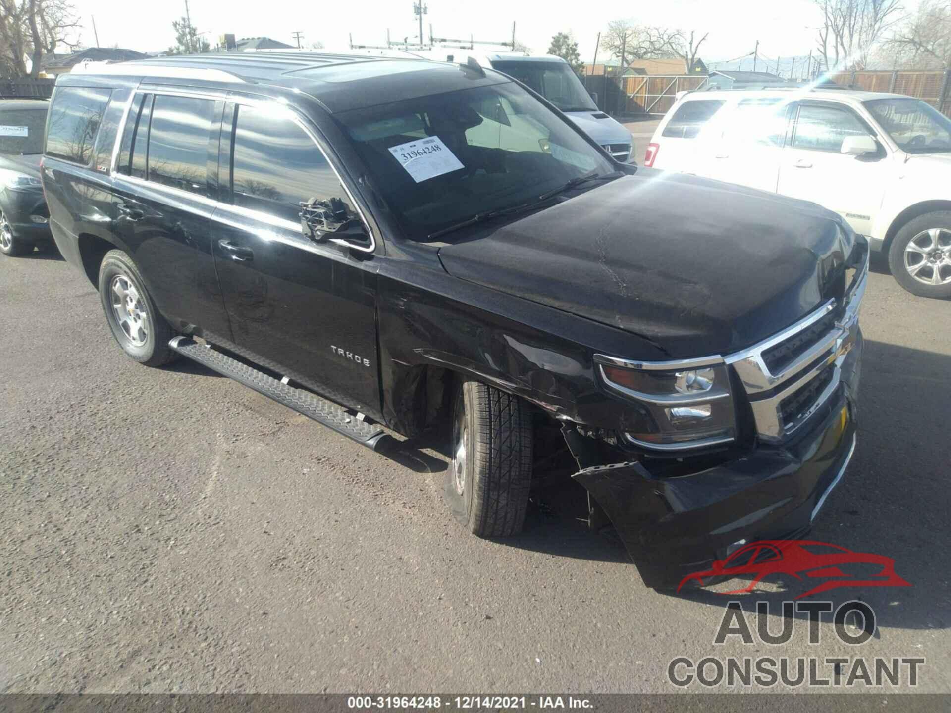 CHEVROLET TAHOE 2017 - 1GNSKBKC1HR110530