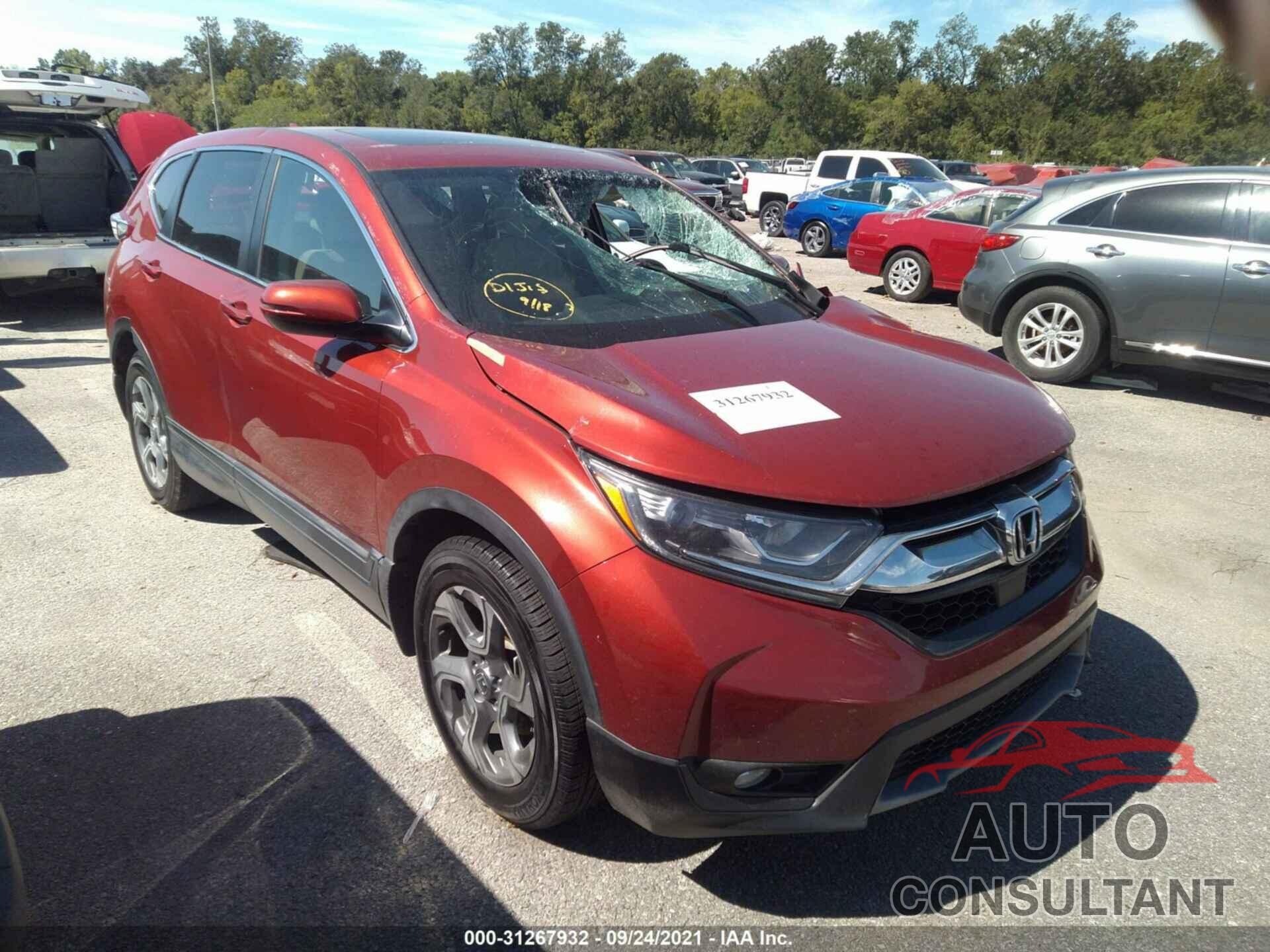 HONDA CR-V 2017 - 2HKRW1H55HH519989