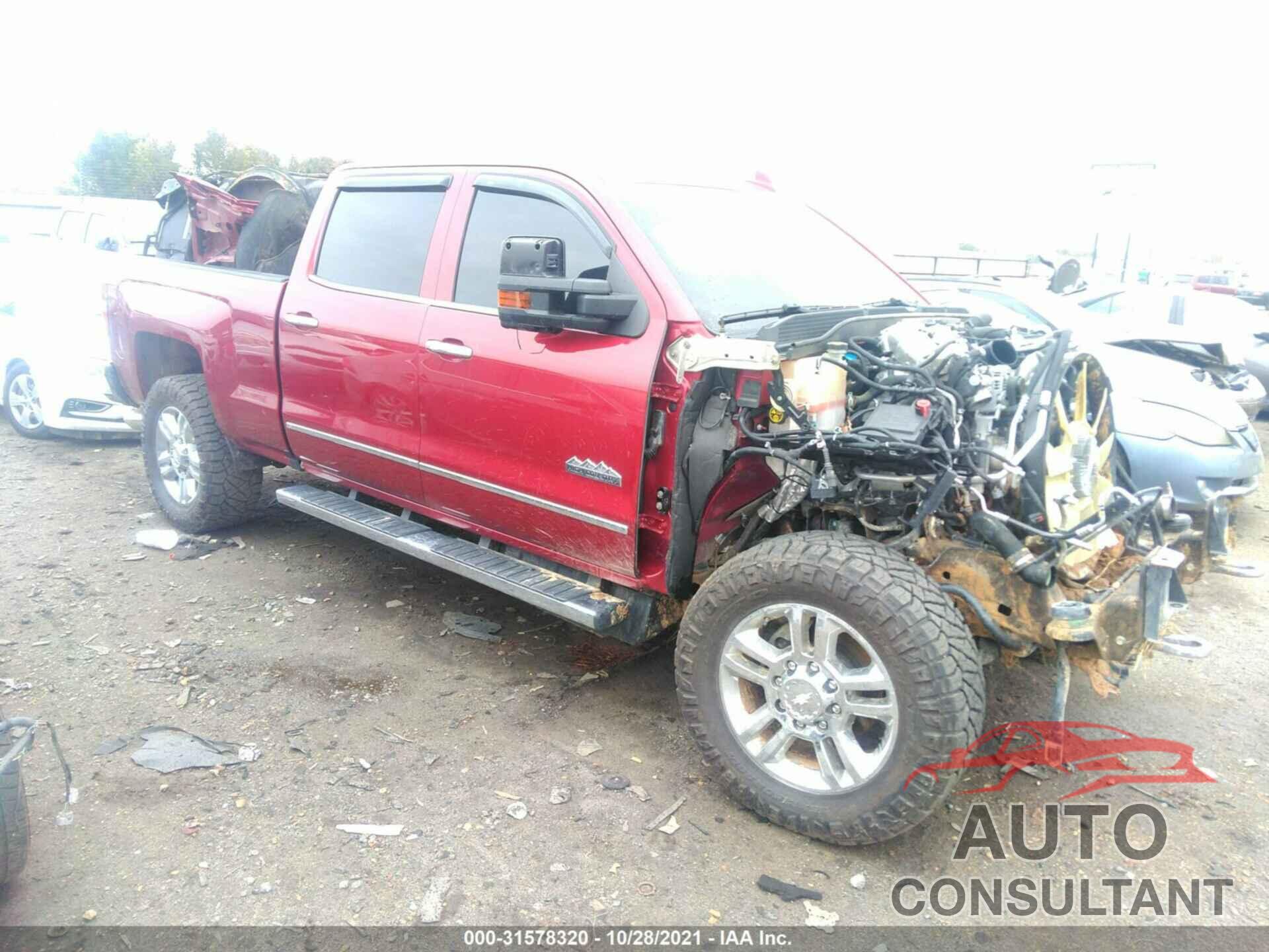 CHEVROLET SILVERADO 2500HD 2018 - 1GC1KXEY9JF201934