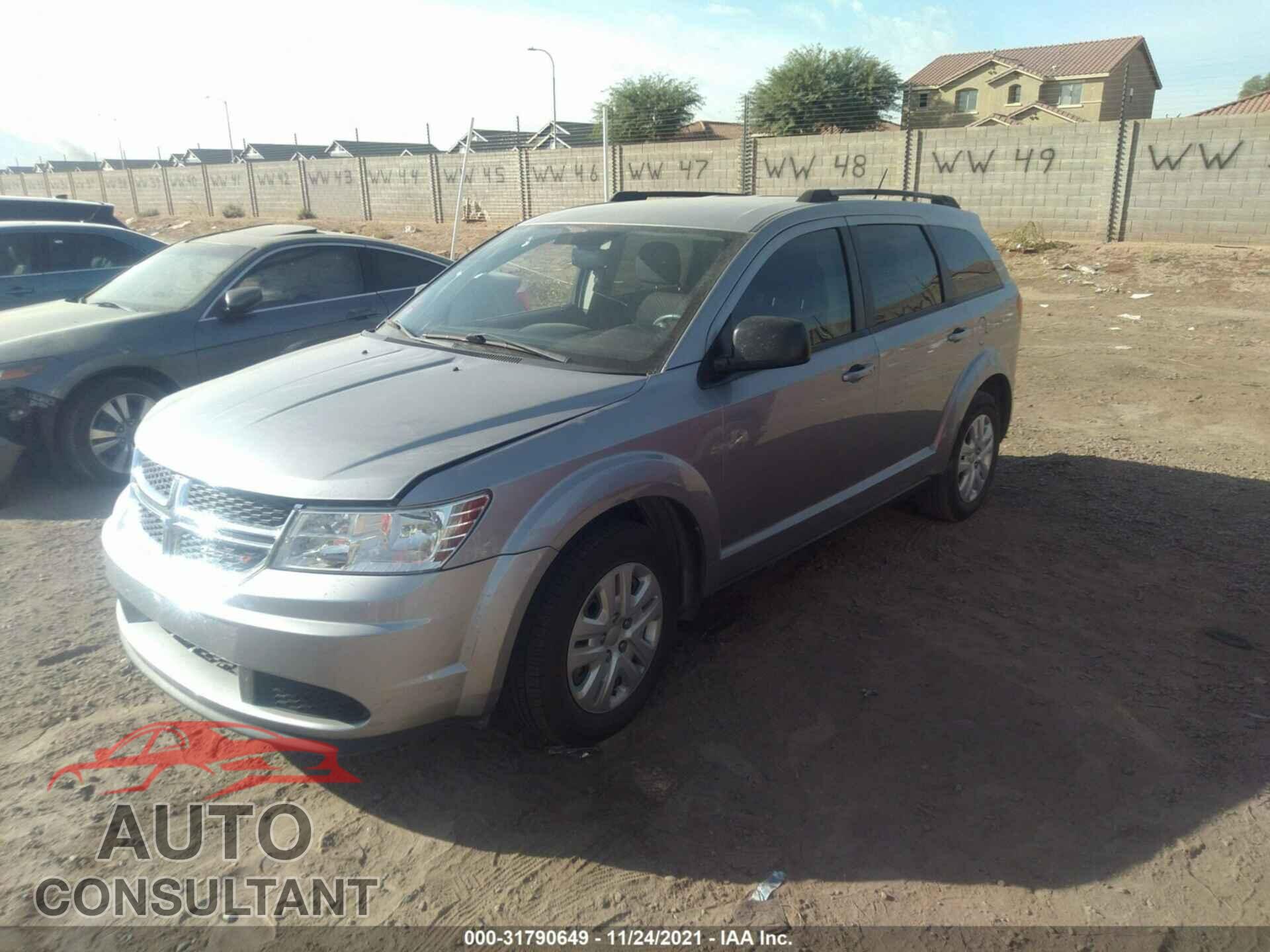 DODGE JOURNEY 2017 - 3C4PDCAB0HT638185