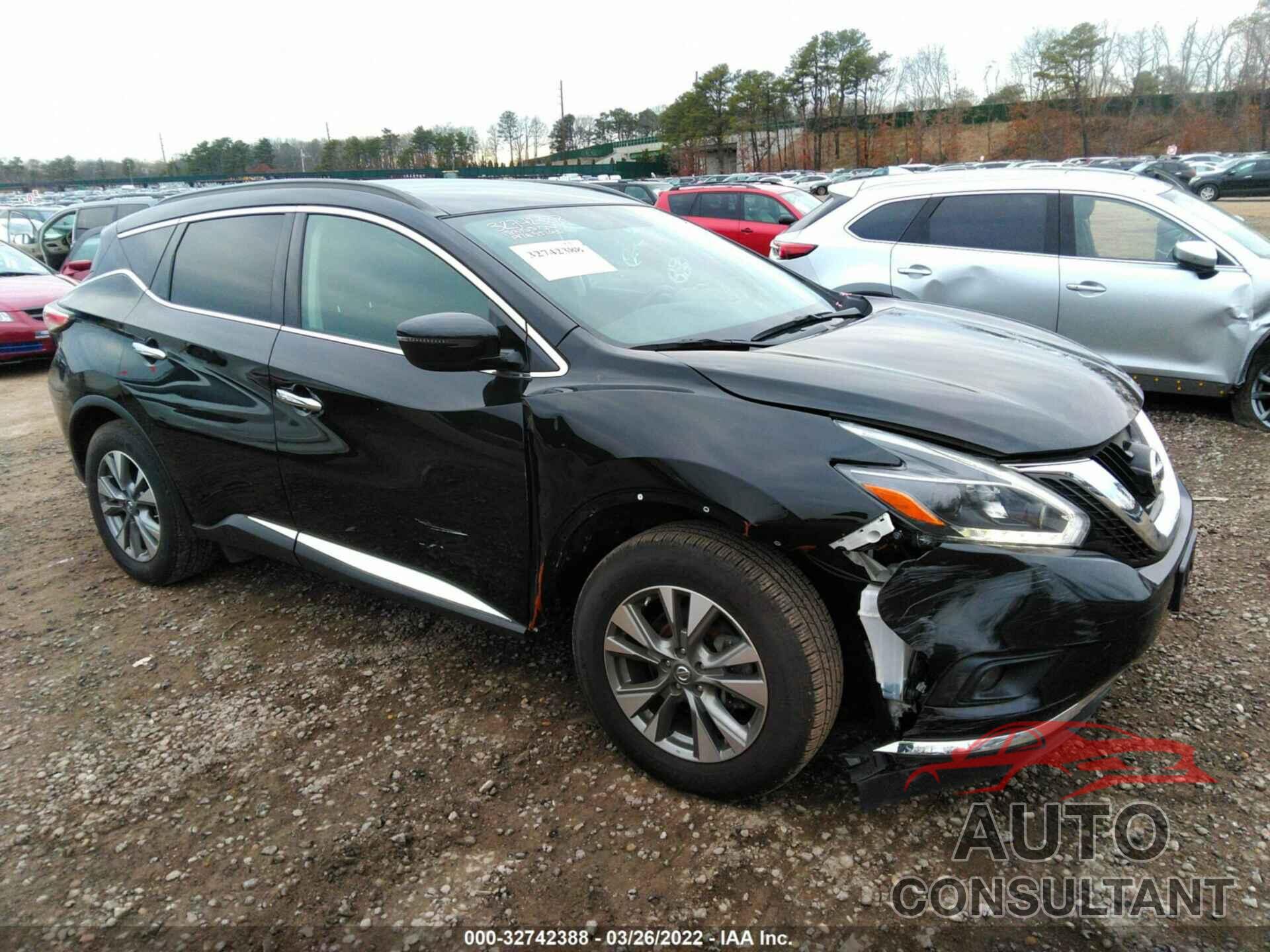 NISSAN MURANO 2018 - 5N1AZ2MH4JN150277