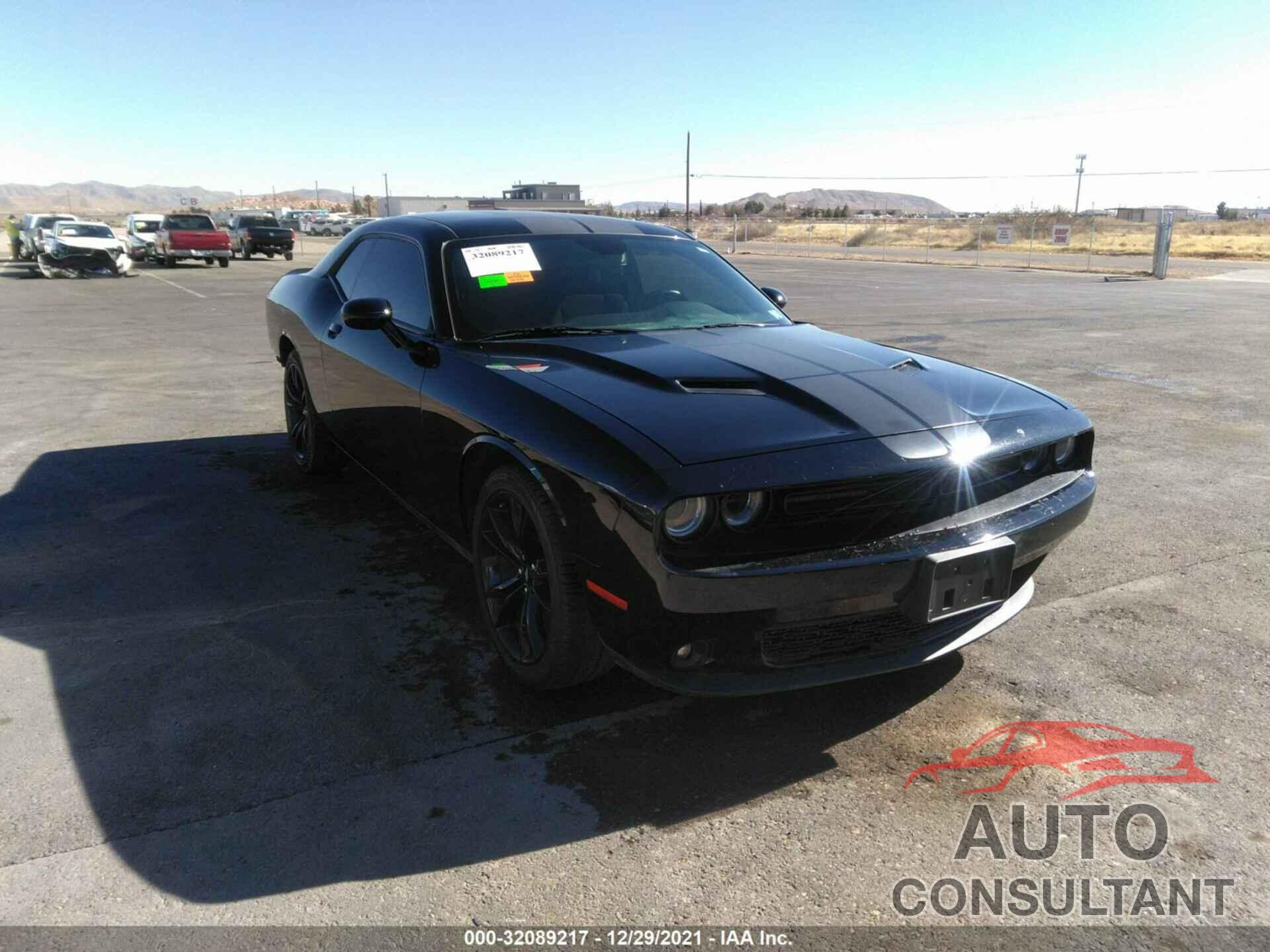 DODGE CHALLENGER 2017 - 2C3CDZAG9HH600013