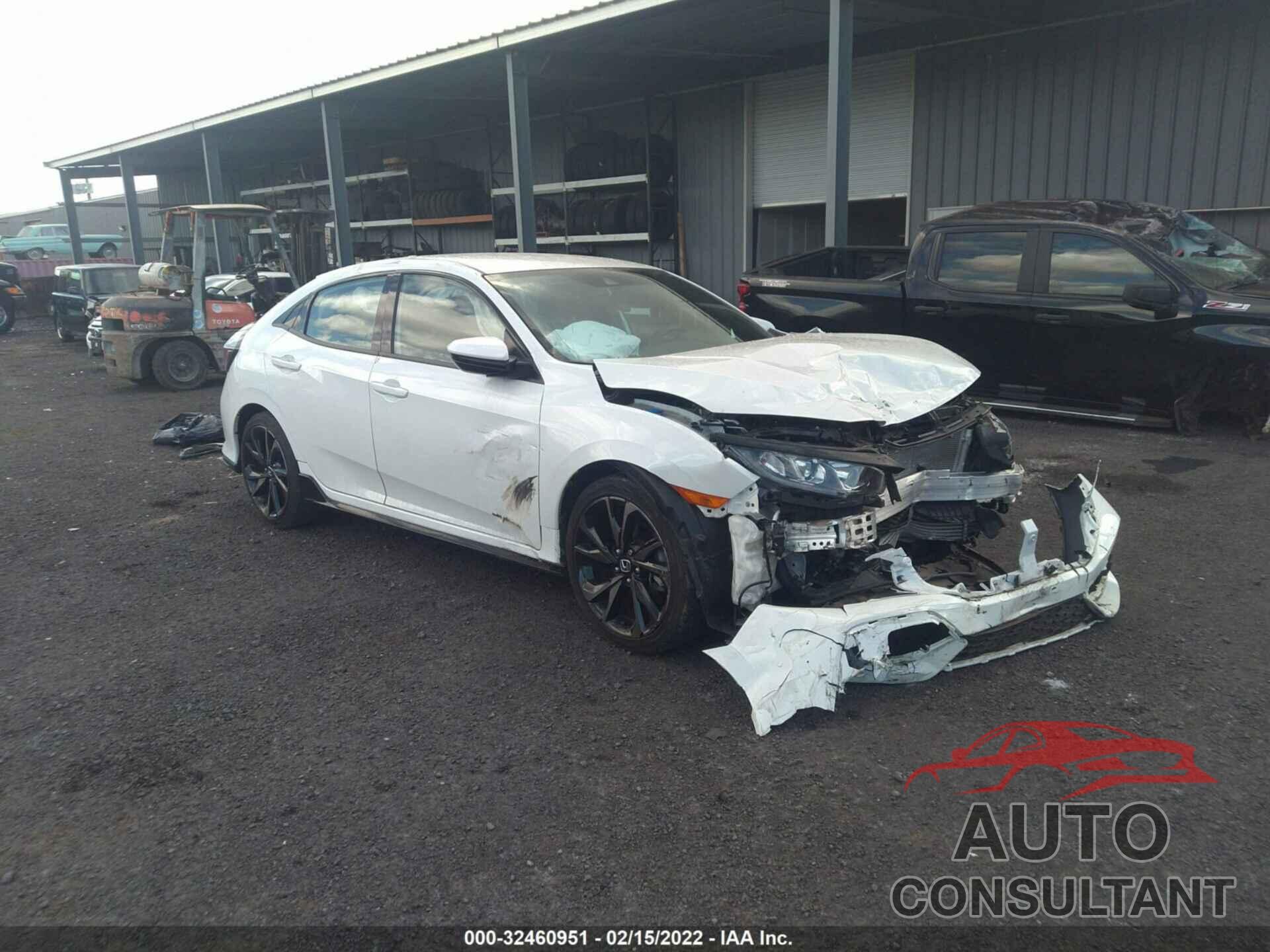 HONDA CIVIC HATCHBACK 2019 - SHHFK7H47KU225989