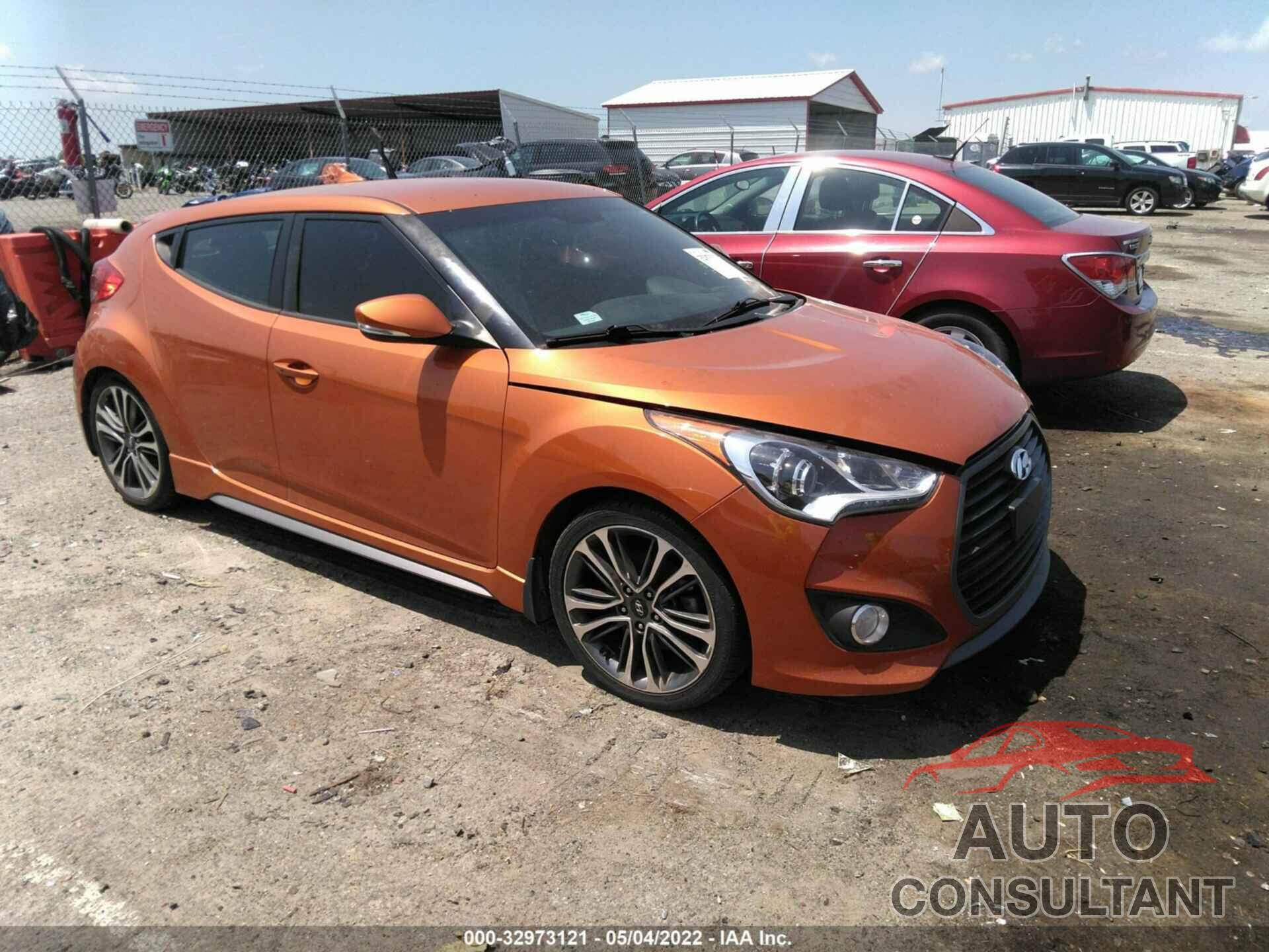 HYUNDAI VELOSTER 2016 - KMHTC6AE9GU281005