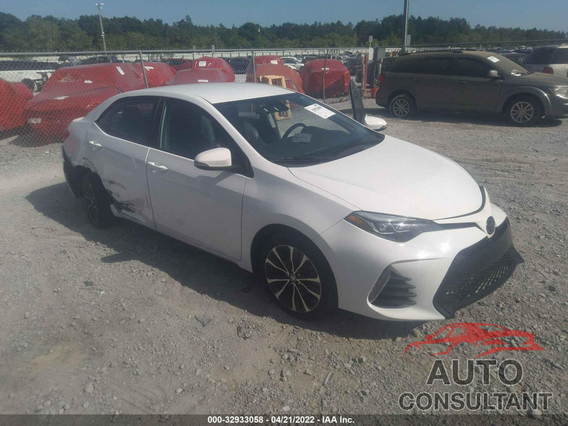 TOYOTA COROLLA 2019 - 5YFBURHE1KP894391