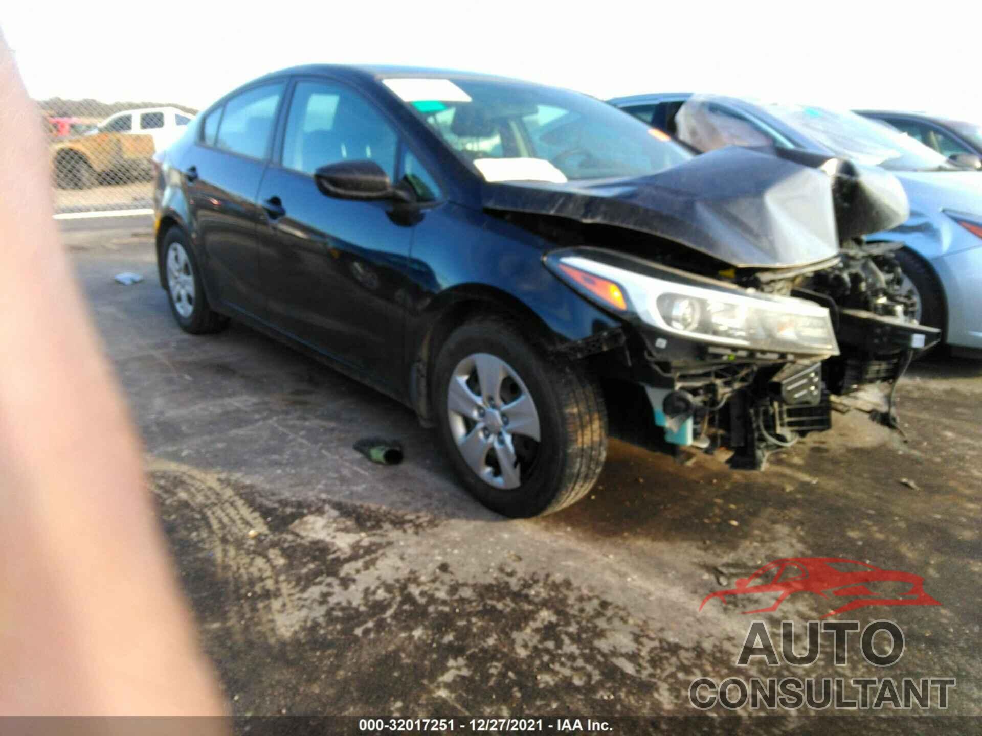 KIA FORTE 2017 - 3KPFL4A71HE010222