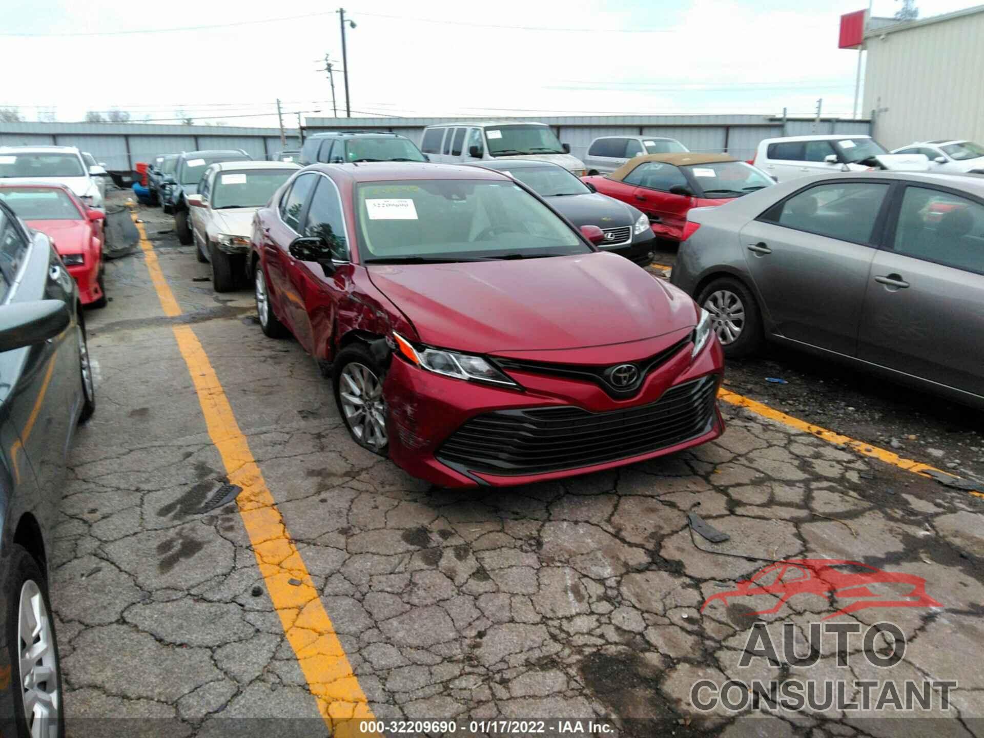 TOYOTA CAMRY 2019 - 4T1B11HK6KU721609