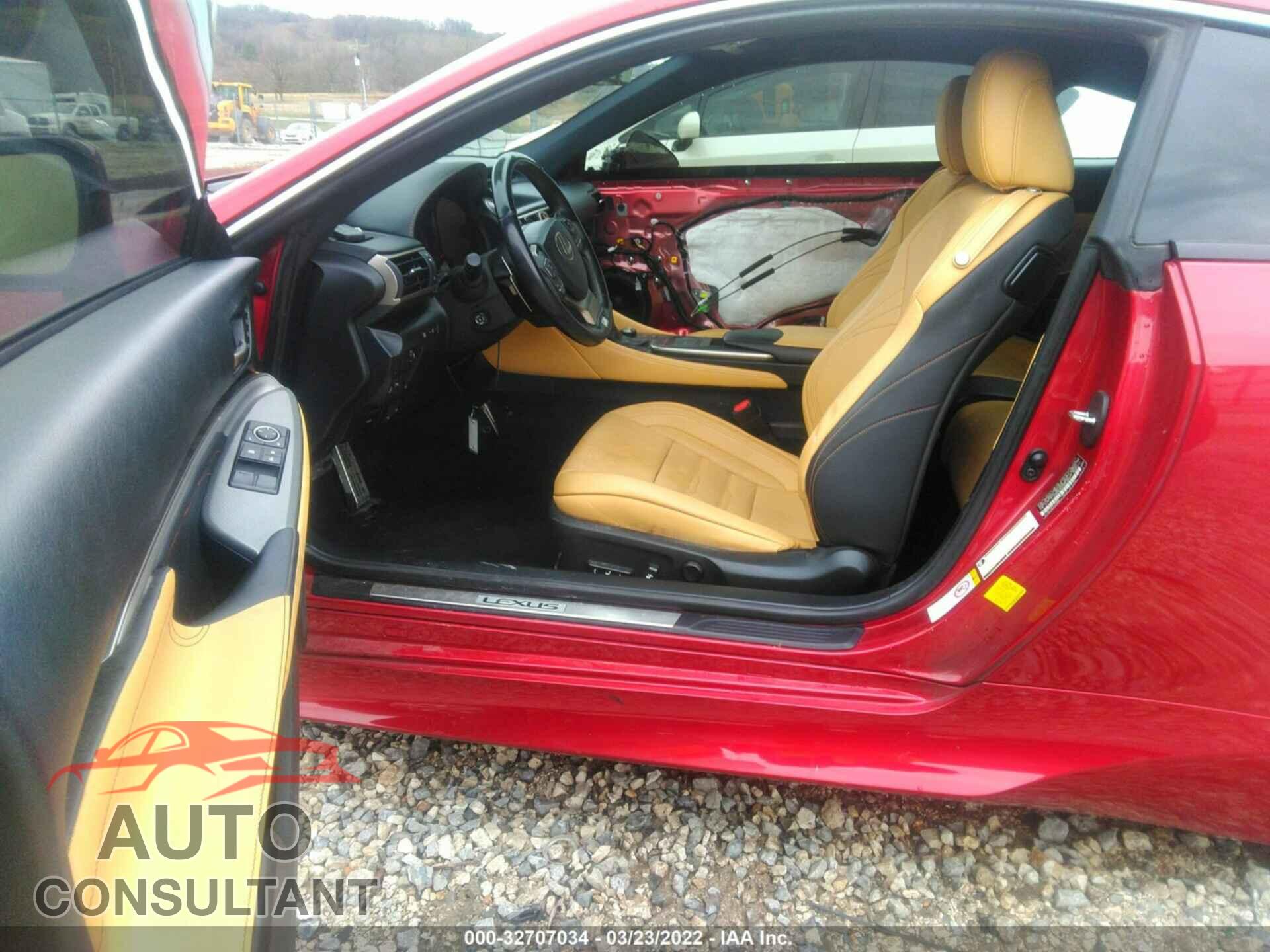 LEXUS RC 2017 - JTHHE5BC0H5015541
