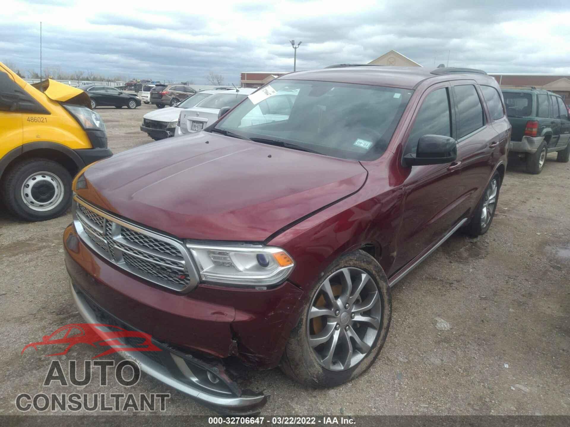 DODGE DURANGO 2017 - 1C4RDHAGXHC766320