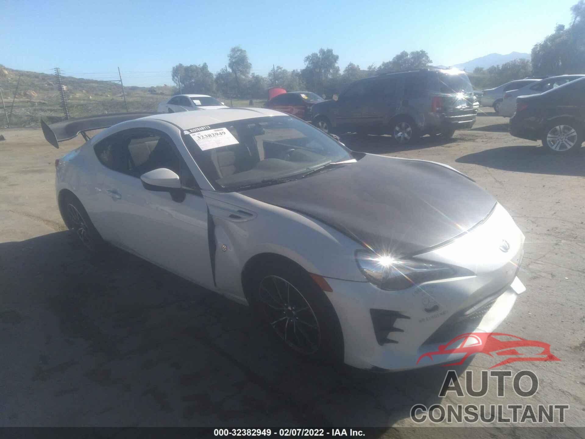 TOYOTA 86 2017 - JF1ZNAA1XH8703937