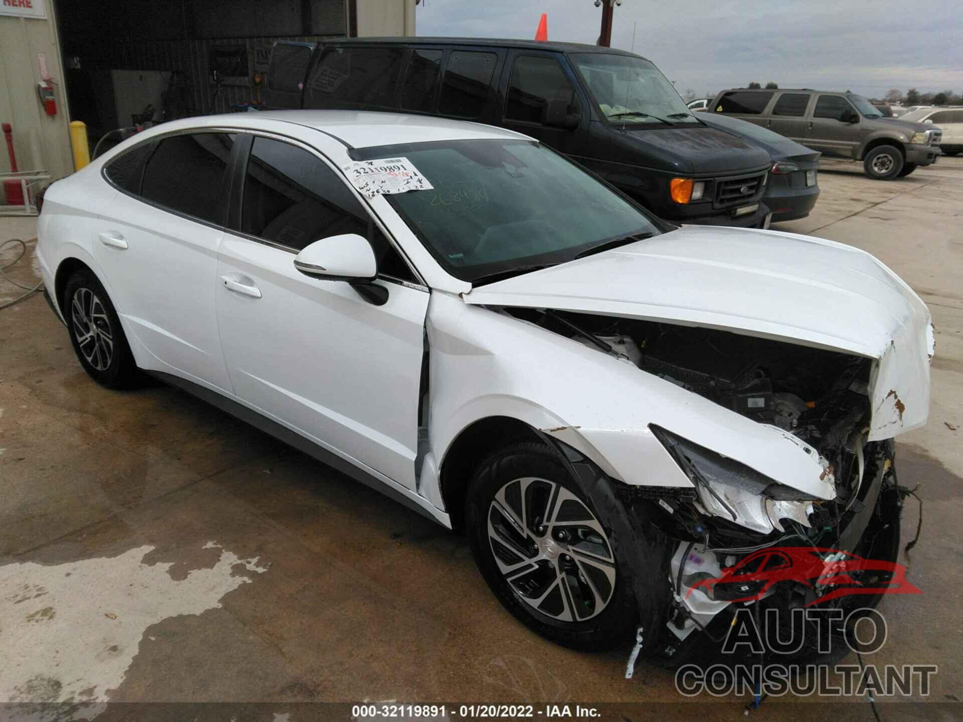 HYUNDAI SONATA HYBRID 2021 - KMHL24JJ5MA036039