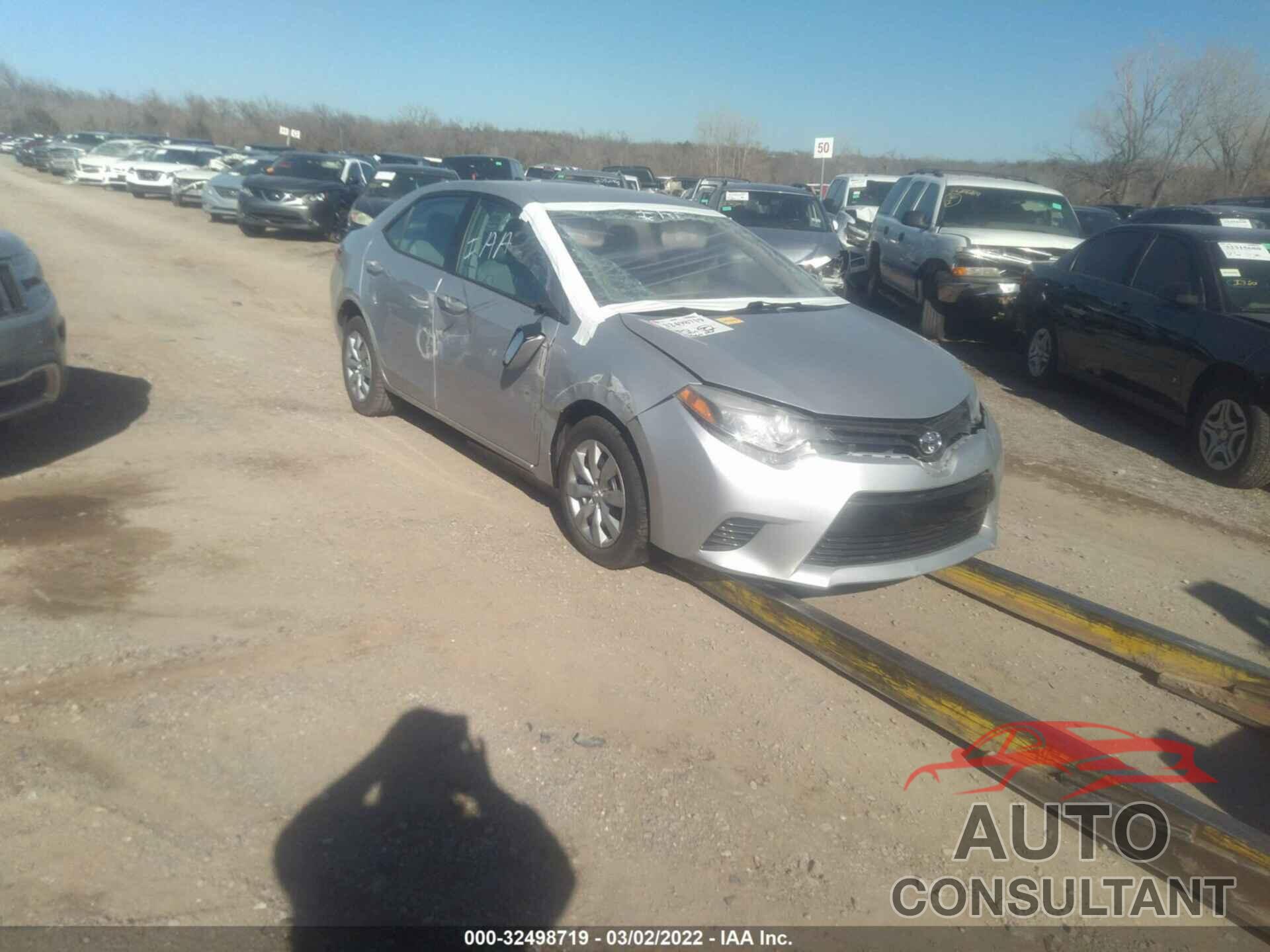 TOYOTA COROLLA 2016 - 5YFBURHE5GP377828
