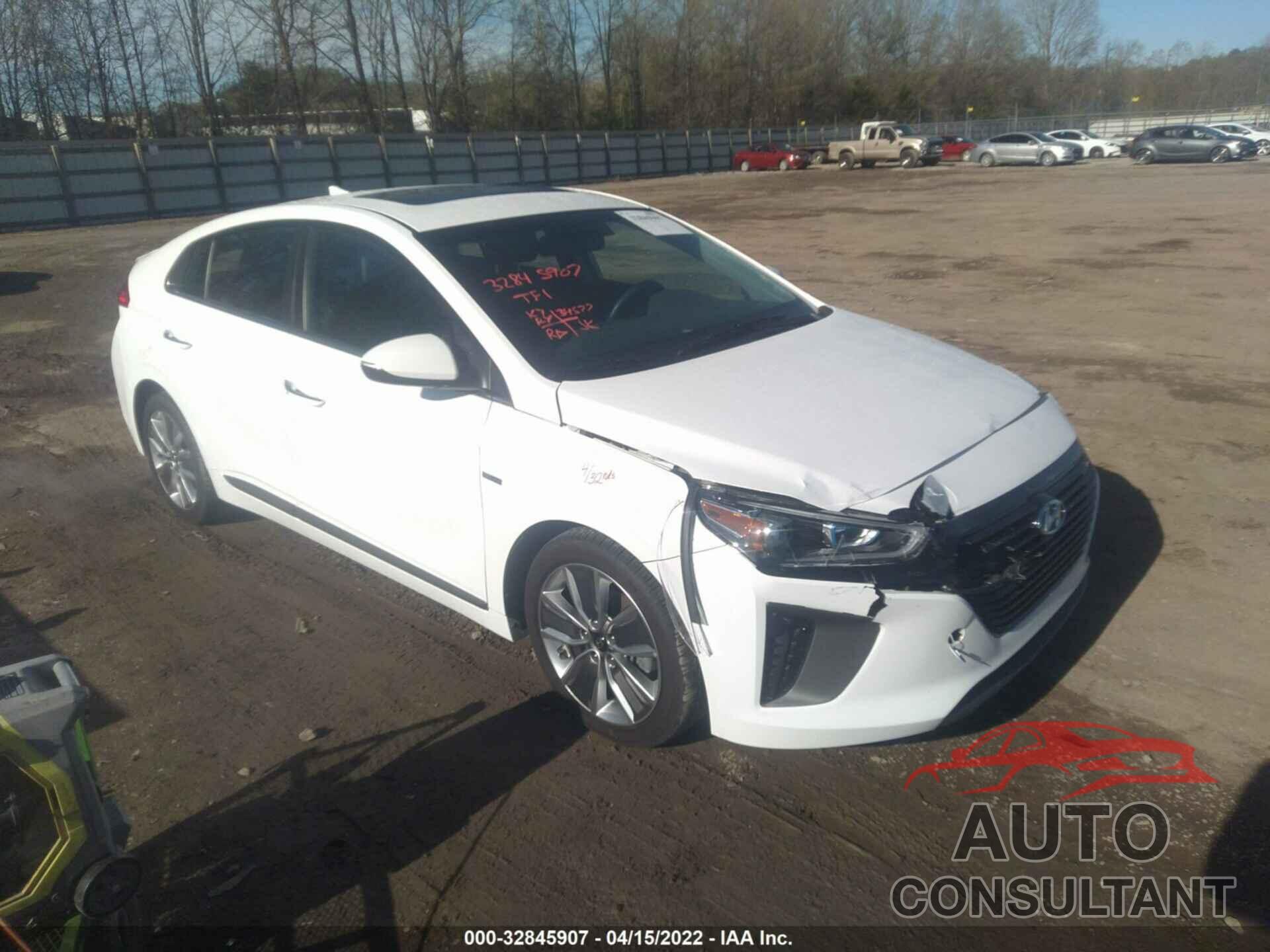 HYUNDAI IONIQ HYBRID 2017 - KMHC85LC1HU046204