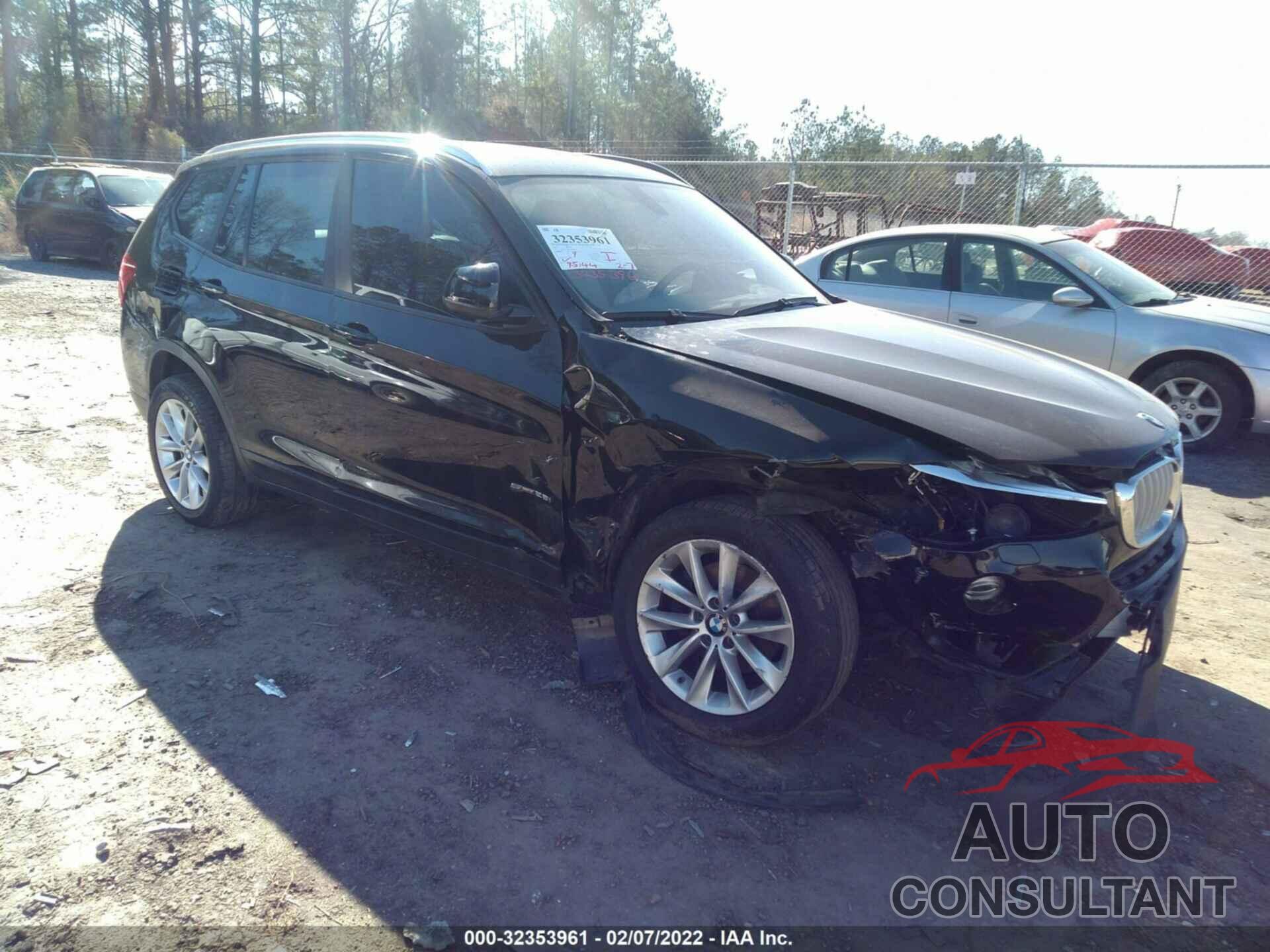 BMW X3 2017 - 5UXWZ7C30H0V90001