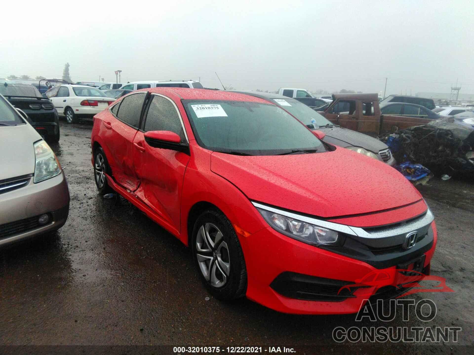 HONDA CIVIC SEDAN 2017 - 2HGFC2F58HH557716