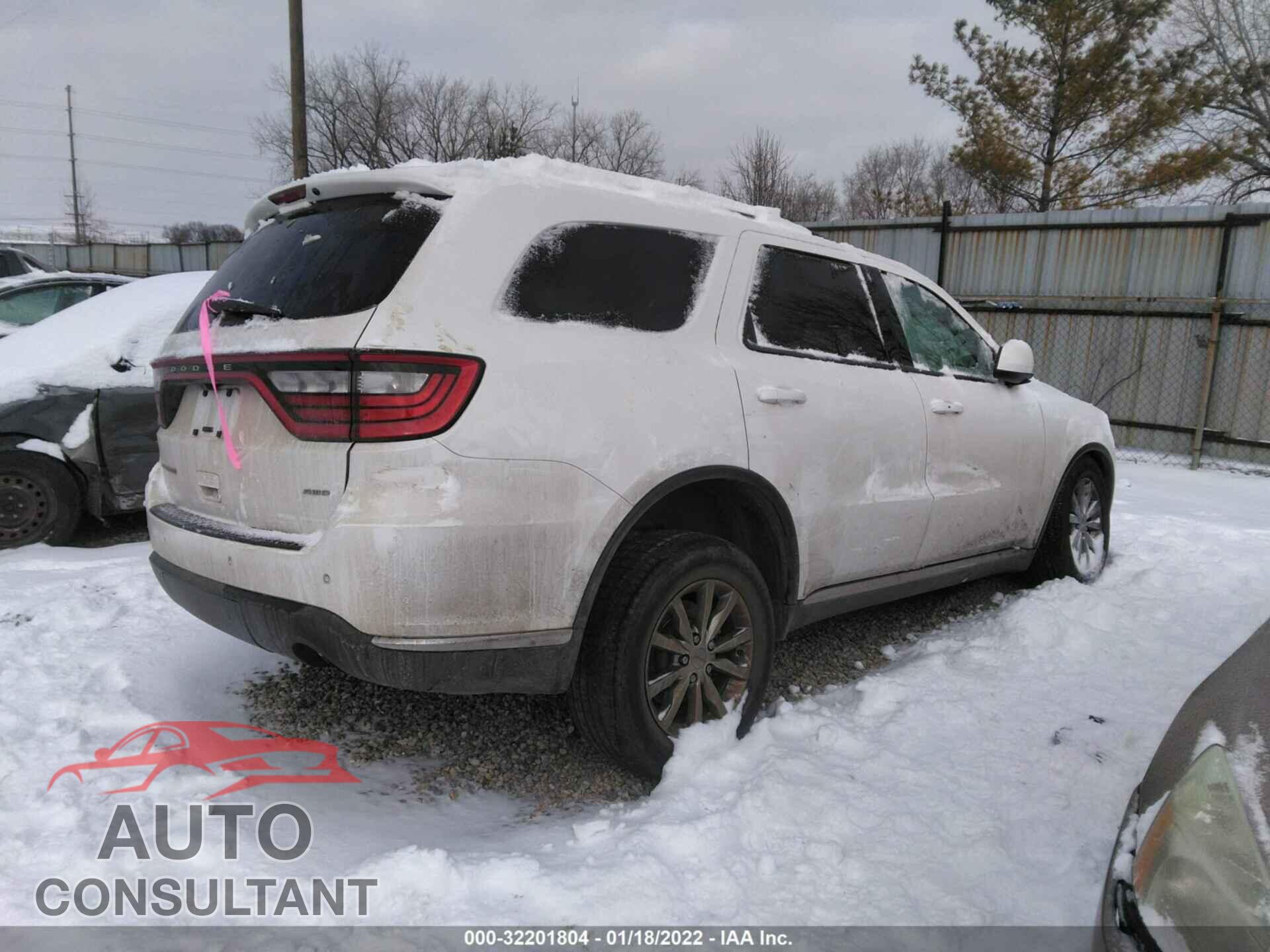DODGE DURANGO 2017 - 1C4RDJAG2HC883820