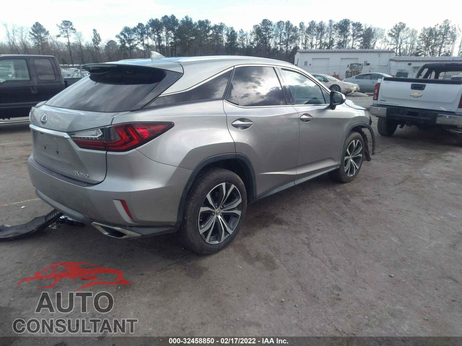 LEXUS RX 2017 - 2T2BZMCAXHC089146