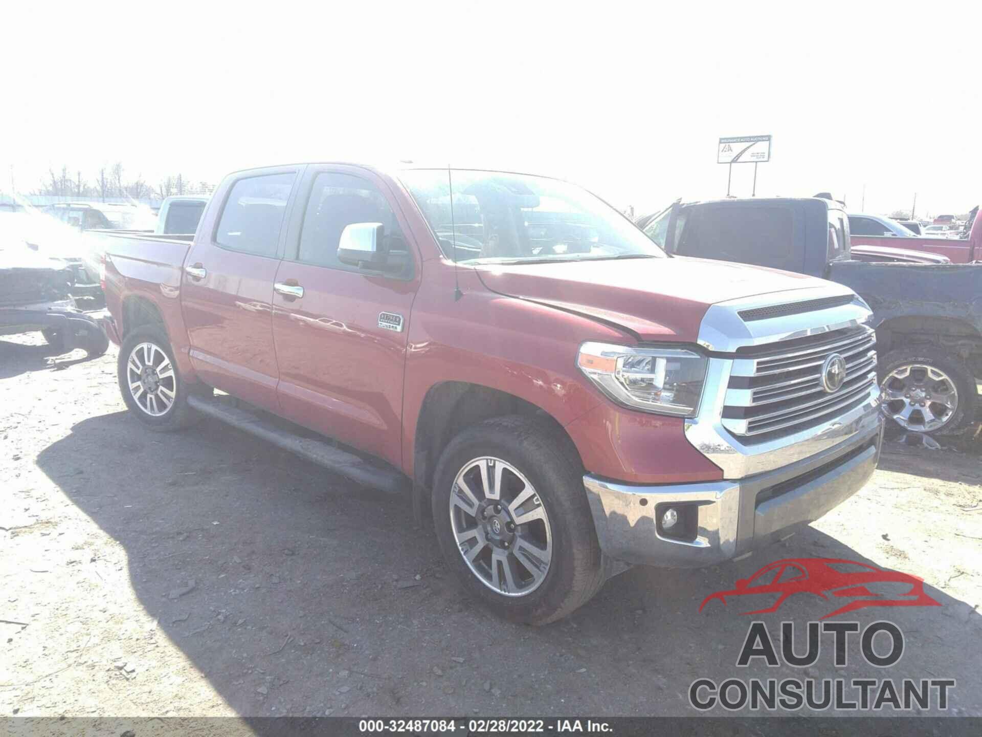 TOYOTA TUNDRA 4WD 2019 - 5TFAY5F17KX851829