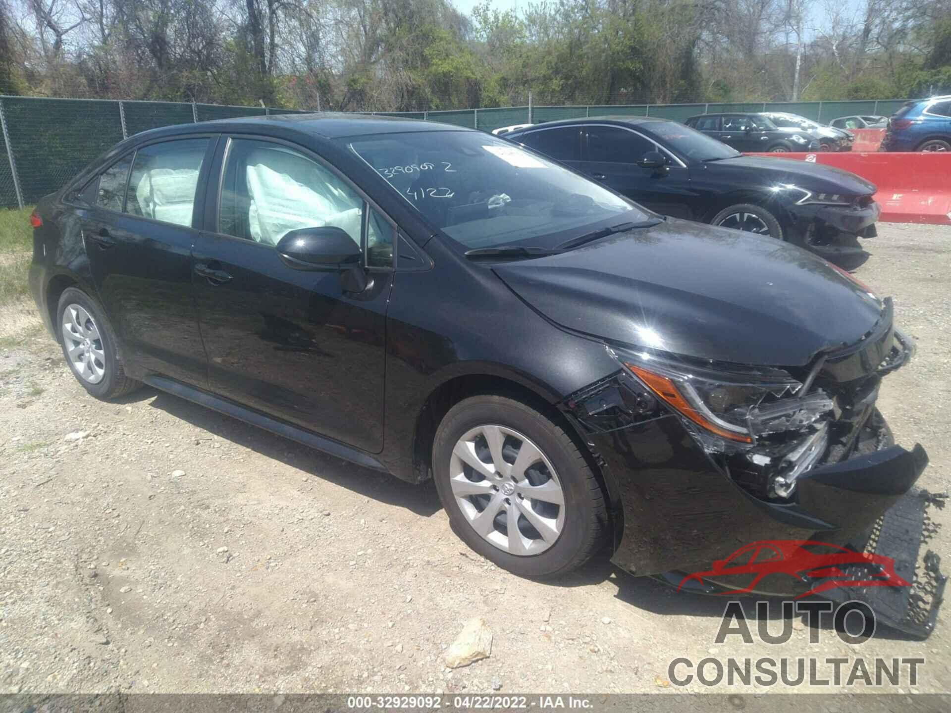 TOYOTA COROLLA 2022 - JTDEPMAE1NJ210837